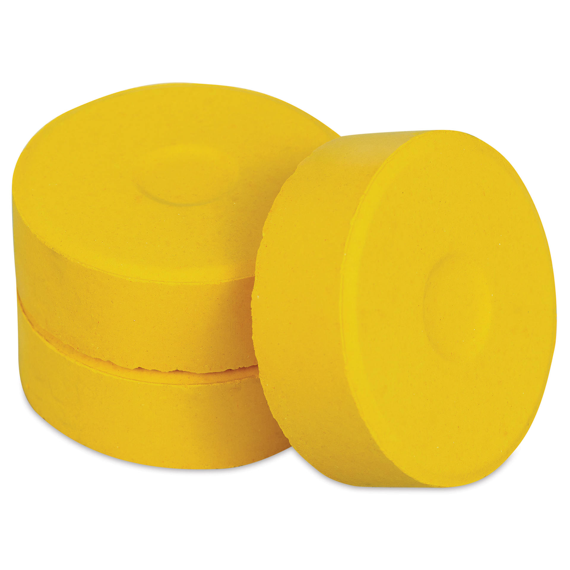 Blick Essentials Tempera Cake - Pkg of 3, Gamboge Yellow Hue, Large