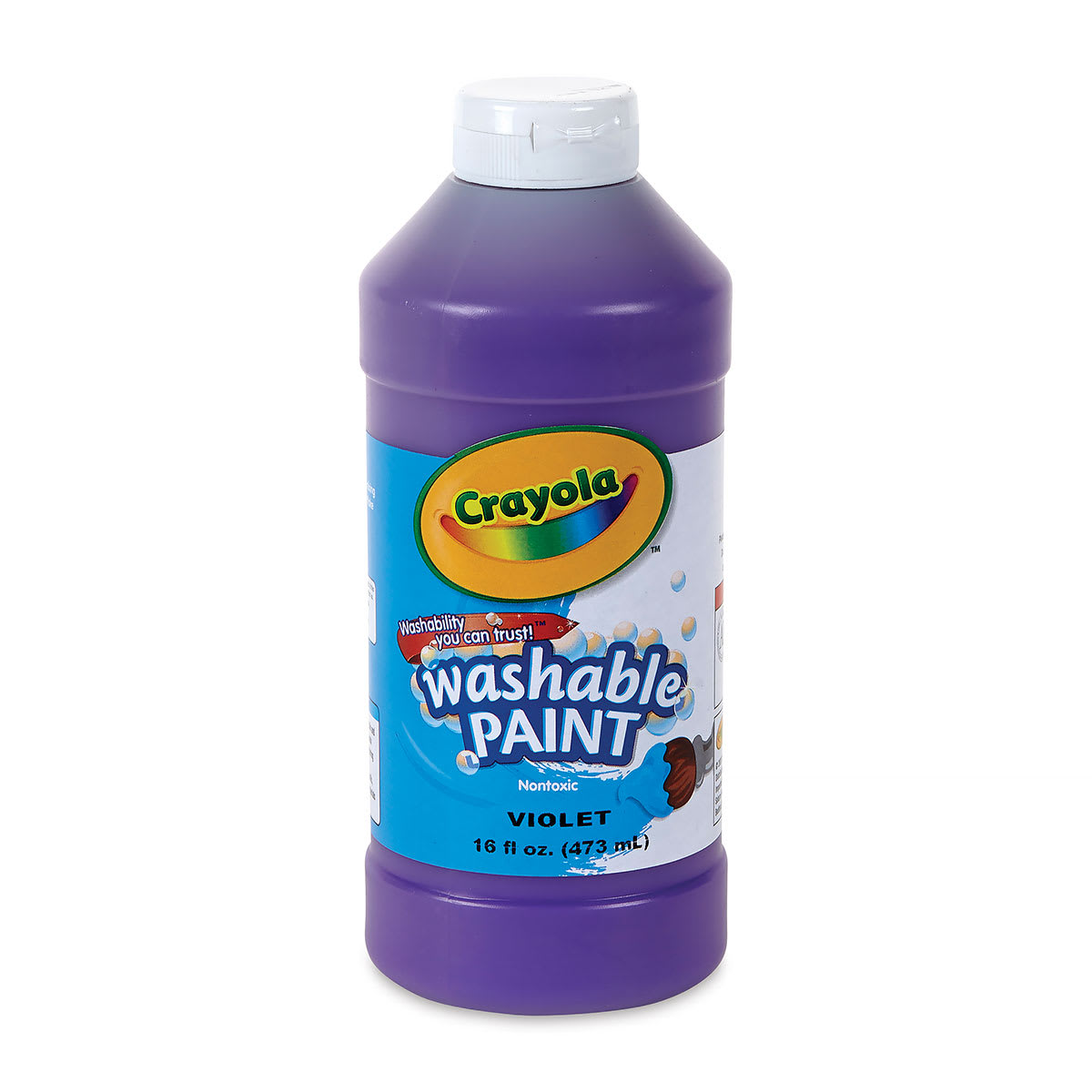 Crayola Washable Paint - Violet, 16 oz bottle