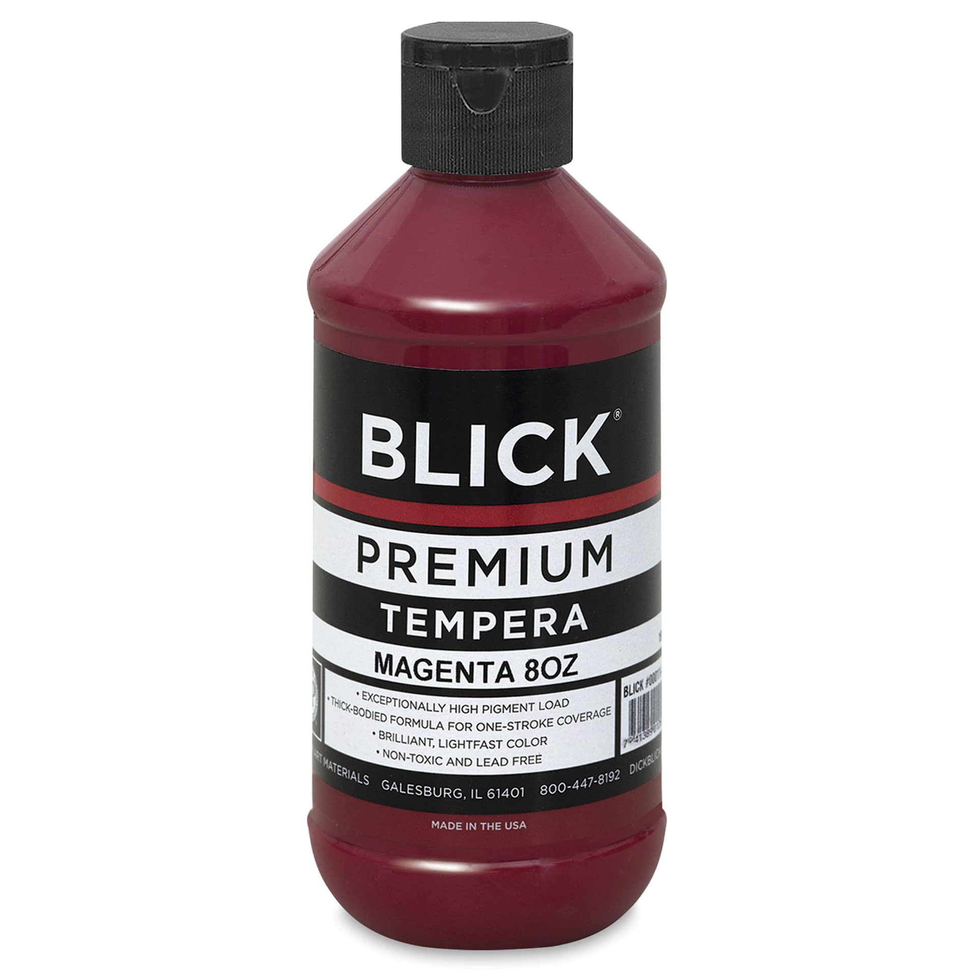 Blick Premium Grade Tempera - Magenta, 8 oz bottle