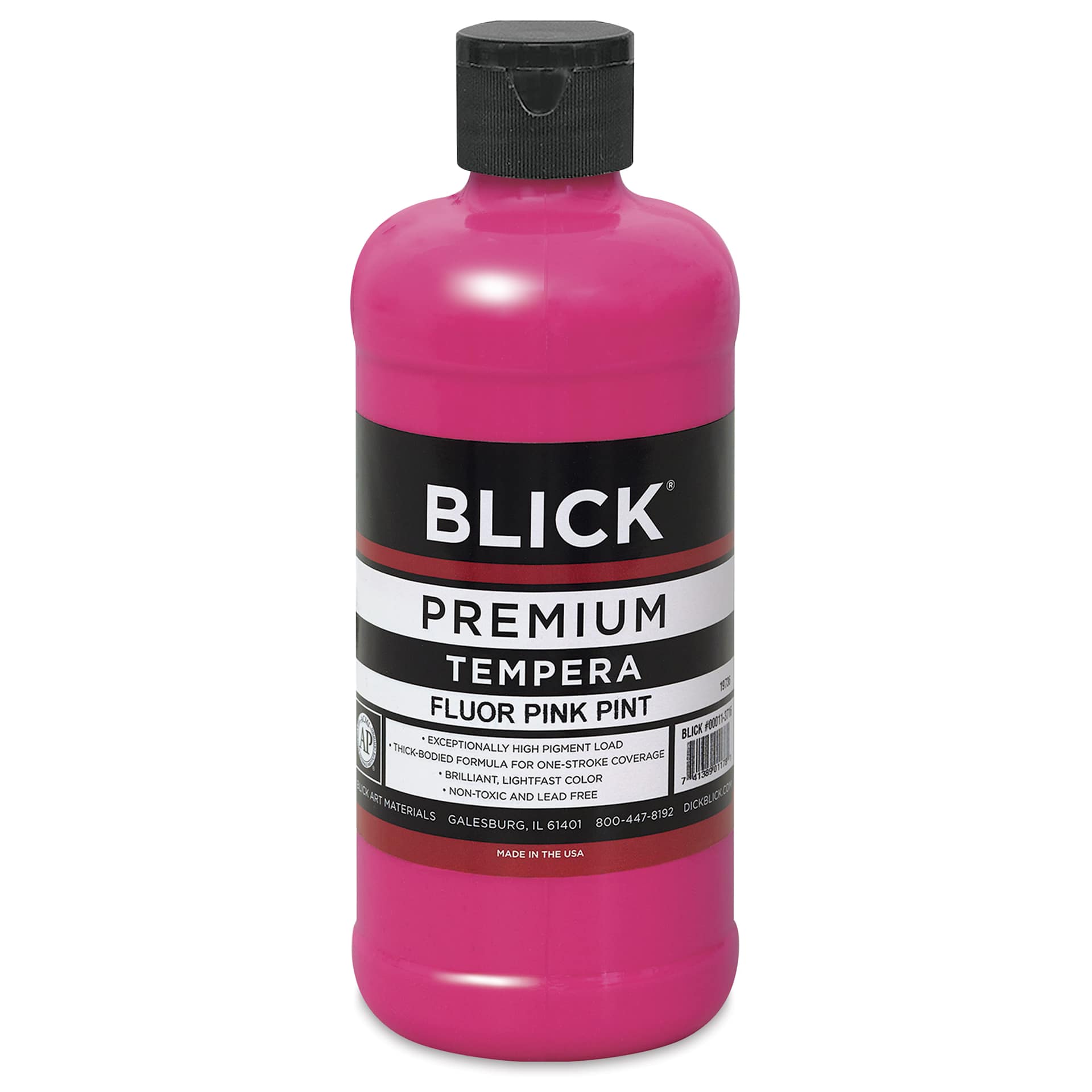 Blick Premium Grade Tempera - Fluorescent Pink, Pint