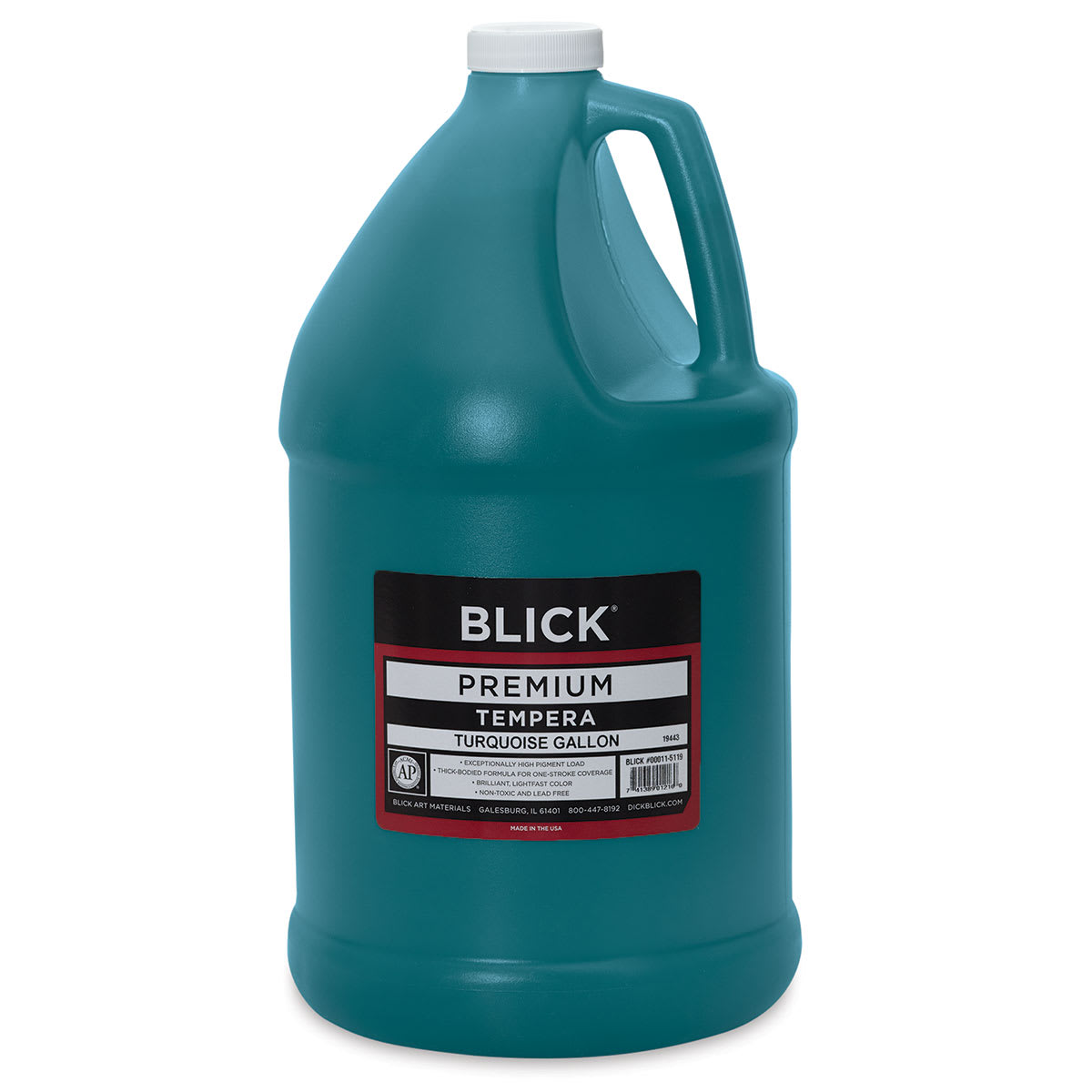 Blick Premium Grade Tempera - Turquoise, Gallon