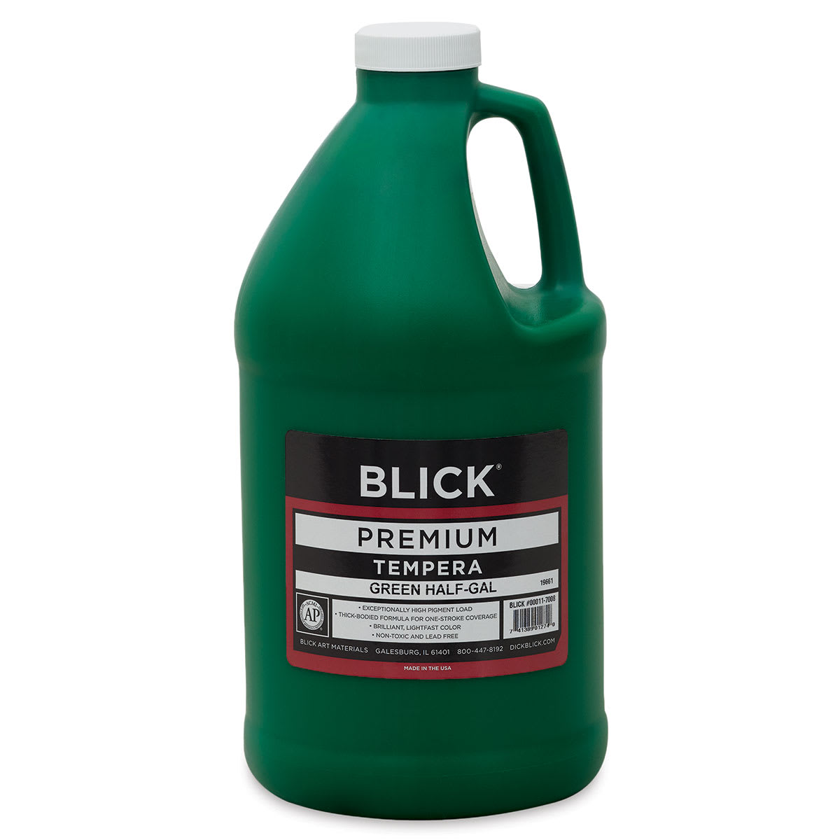 Blick Premium Grade Tempera - Green, Half Gallon