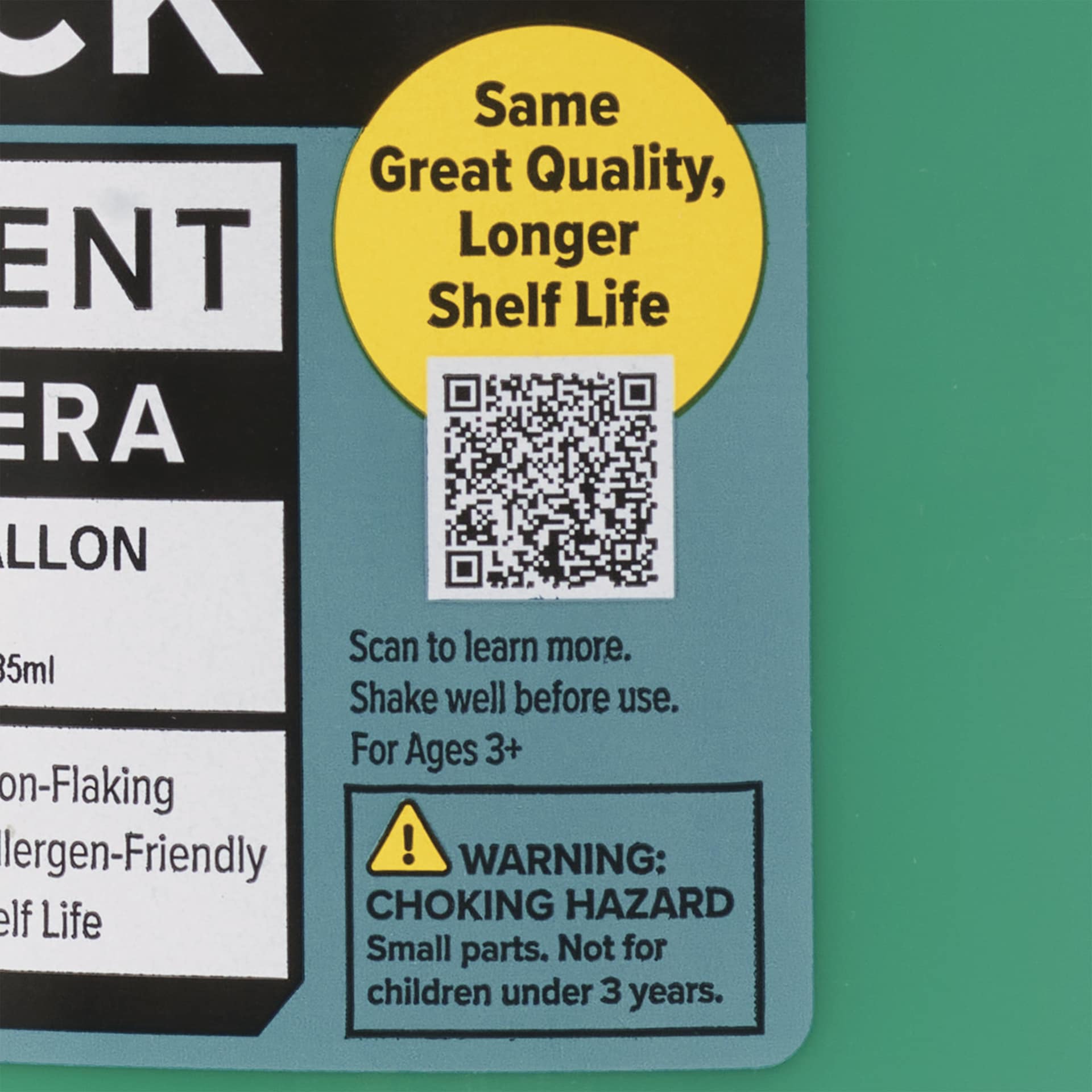 Blick Student Tempera Paints - Set of 4, Pump Kit, Secondary Colors, Gallon, QR code