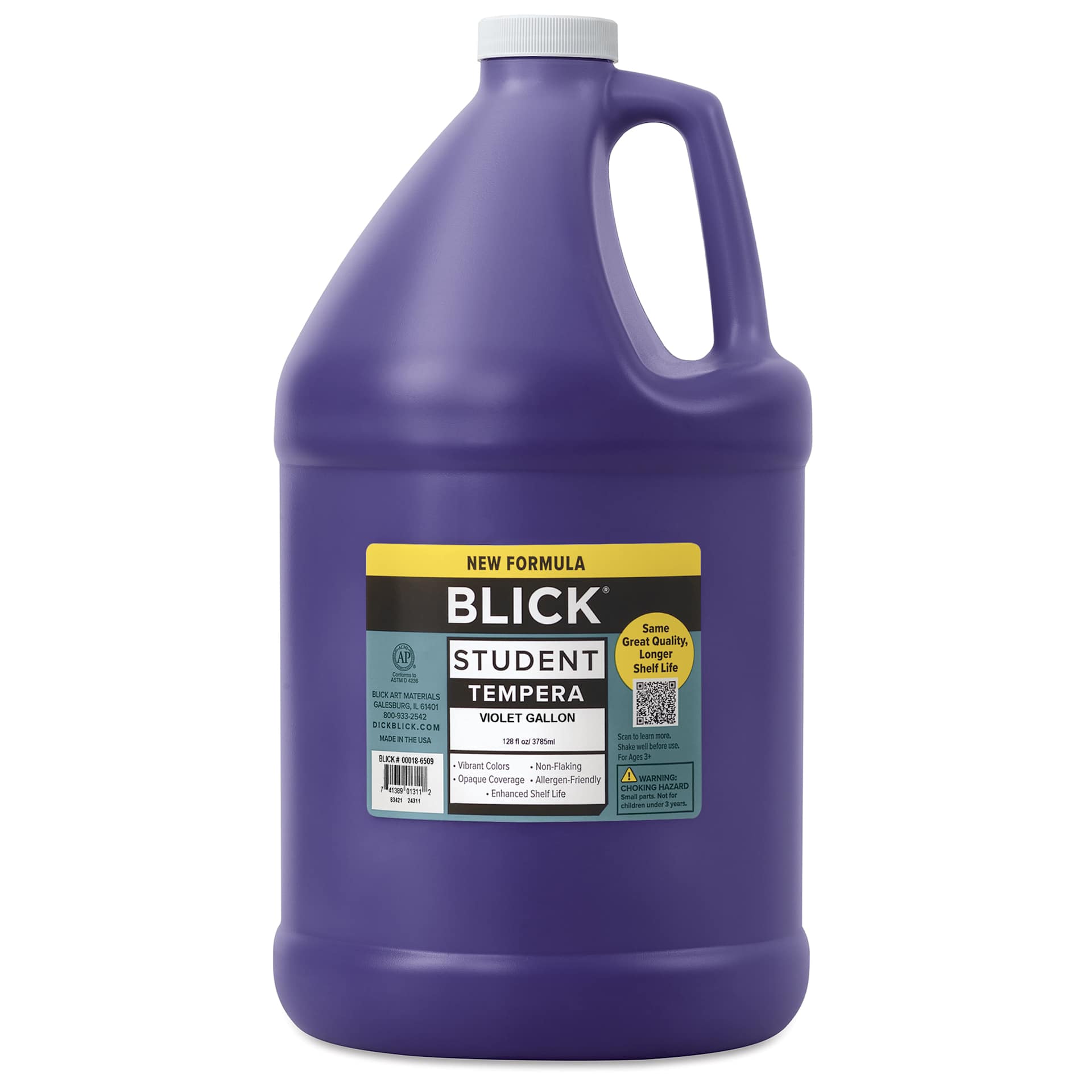 Blick Student Tempera Paint - Violet, 128 oz bottle