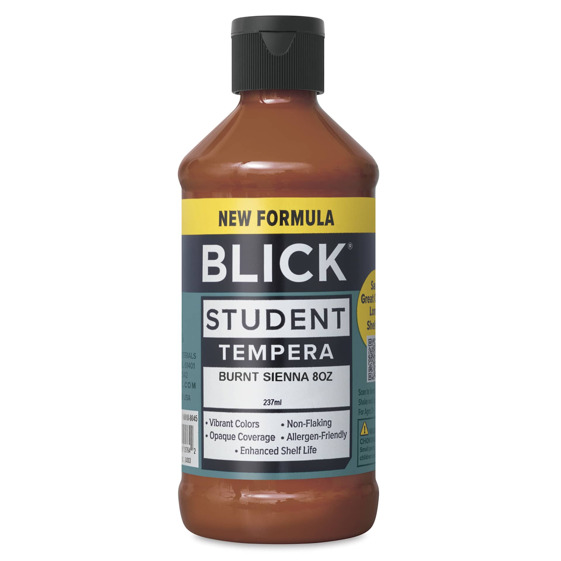Blick Student Tempera Paint - Burnt Sienna, 8 oz bottle