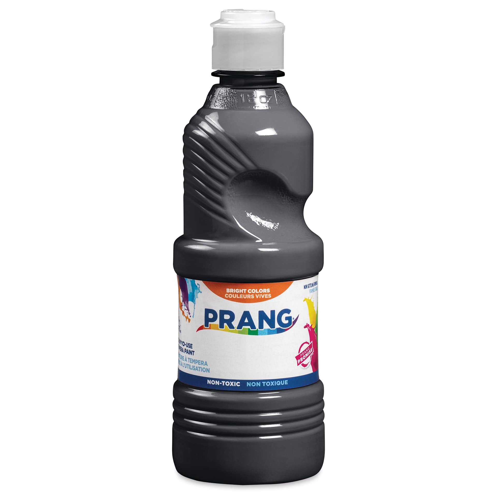 Prang Ready-To-Use Tempera Paint - Black, 16 oz bottle