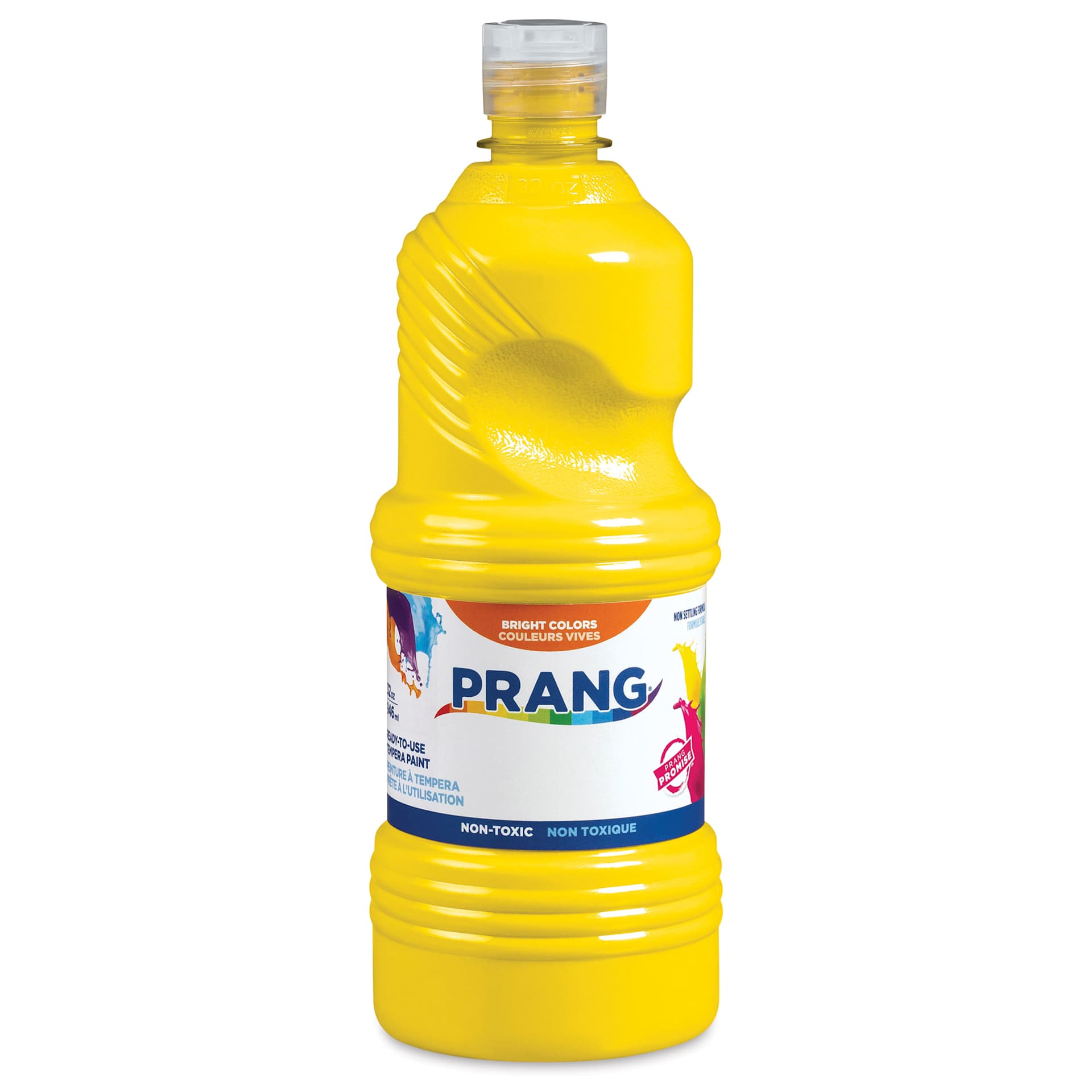 Prang Ready-To-Use Tempera Paint - Yellow, 32 oz bottle