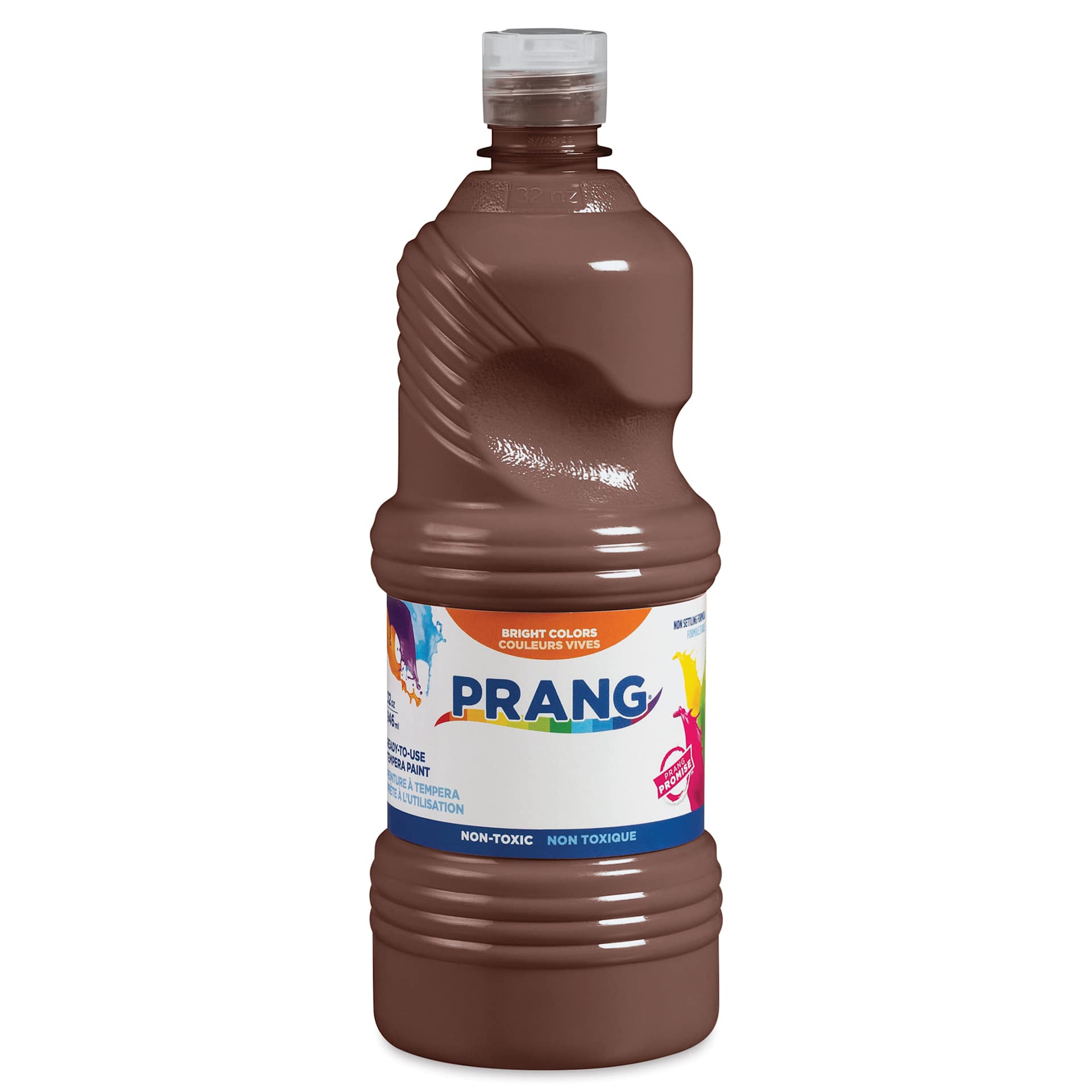Prang Ready-To-Use Tempera Paint - Brown, 32 oz bottle