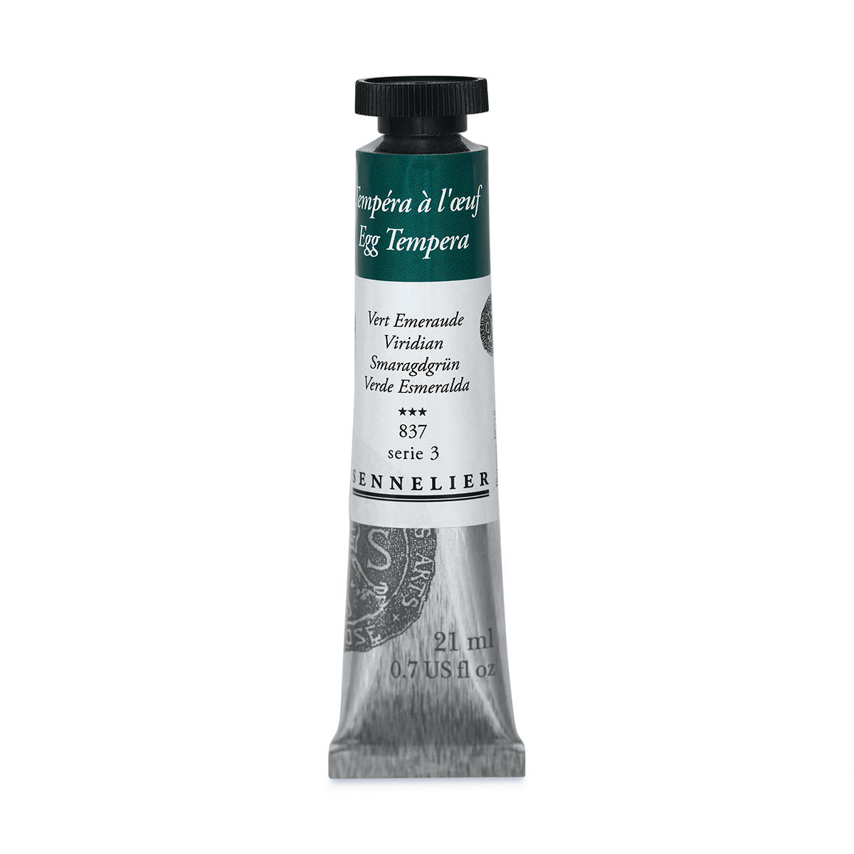 Sennelier Artists Egg Tempera- Viridian, 21 ml tube