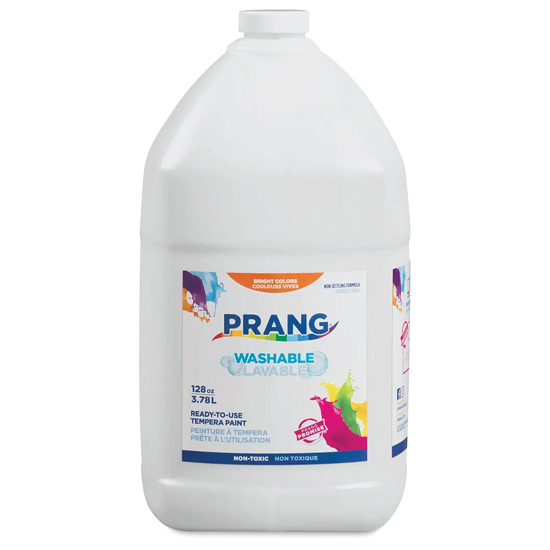 Prang Ready-To-Use Washable Tempera Paint - White, Gallon