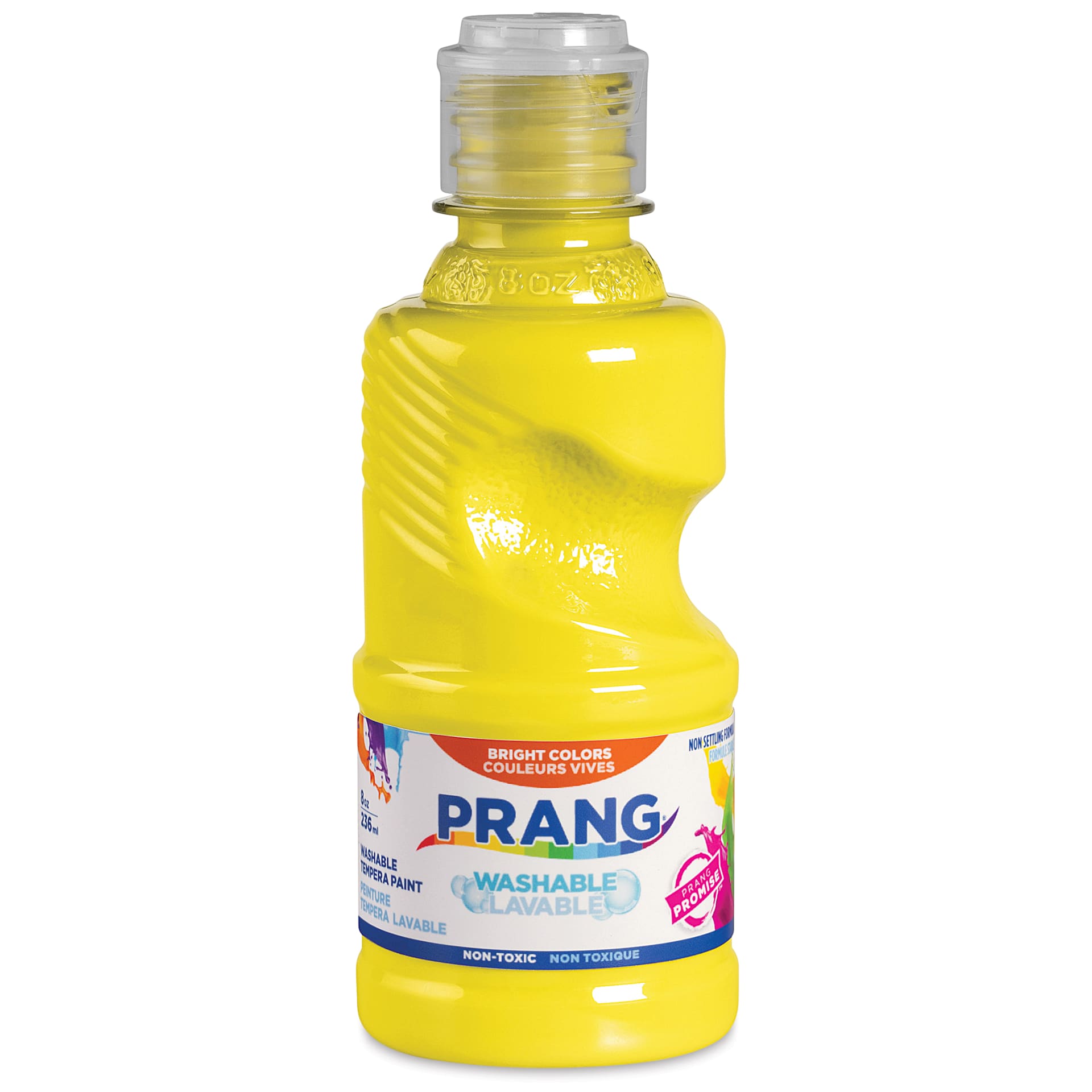 Prang Ready-To-Use Washable Tempera Paints - Yellow, 8 oz