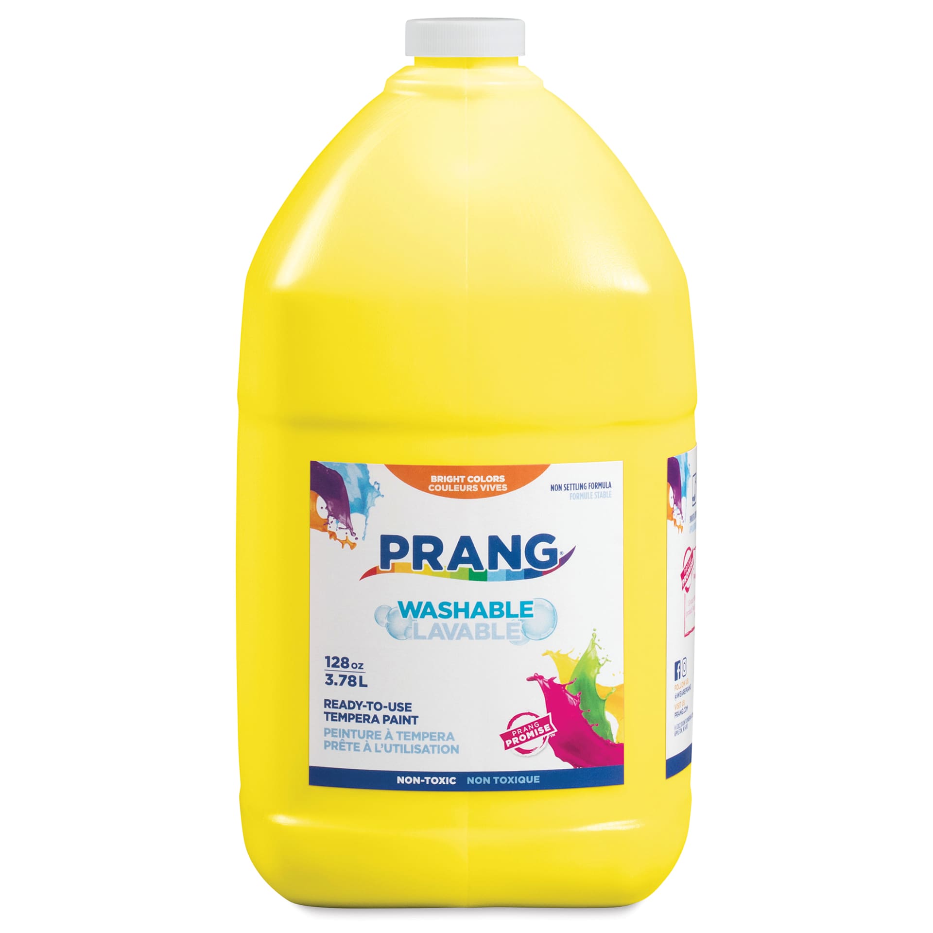 Prang Ready-To-Use Washable Tempera Paint - Yellow, Gallon