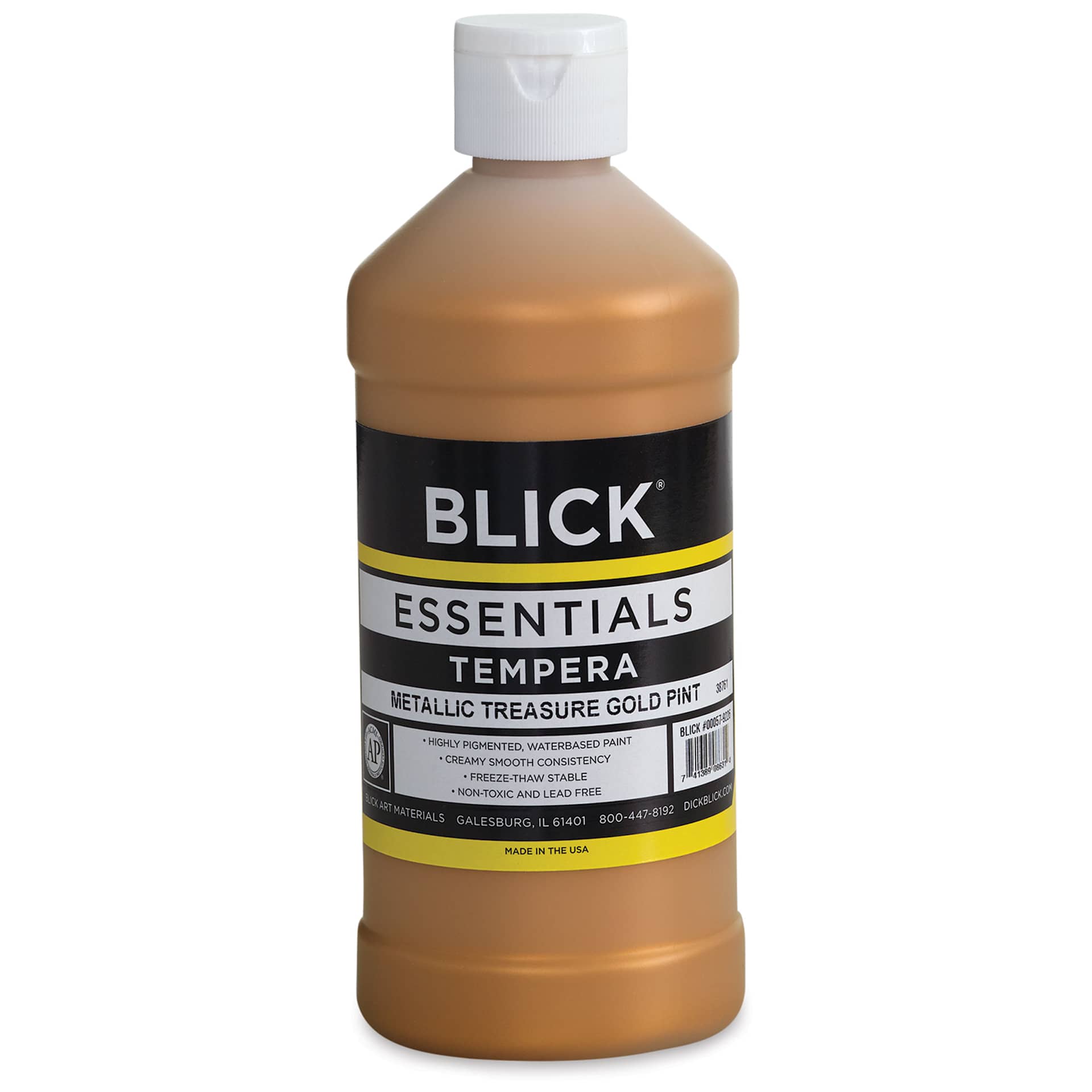 Blick Essentials Tempera - Treasure Gold (Metallic), Pint