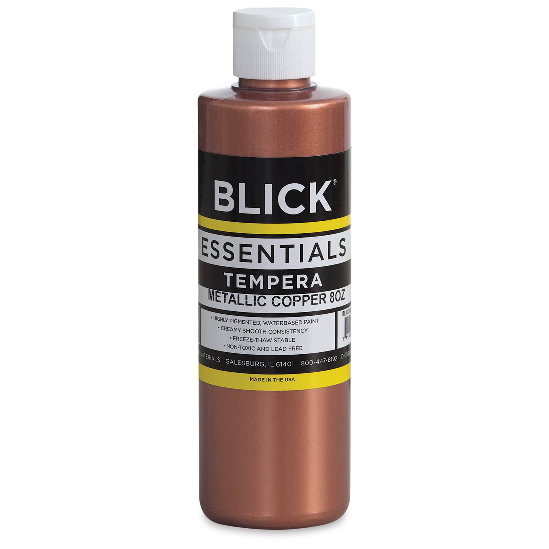 Blick Essentials Tempera - Copper (Metallic), 8 oz bottle