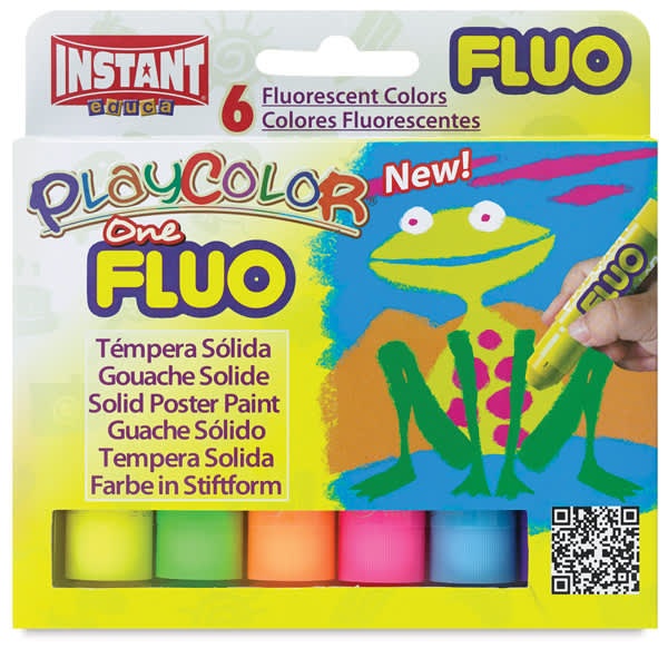 Fluorescent, Set of 6