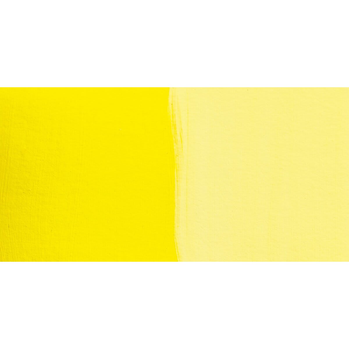 Chroma Chromatemp Artists' Tempera Paint - Yellow swatch