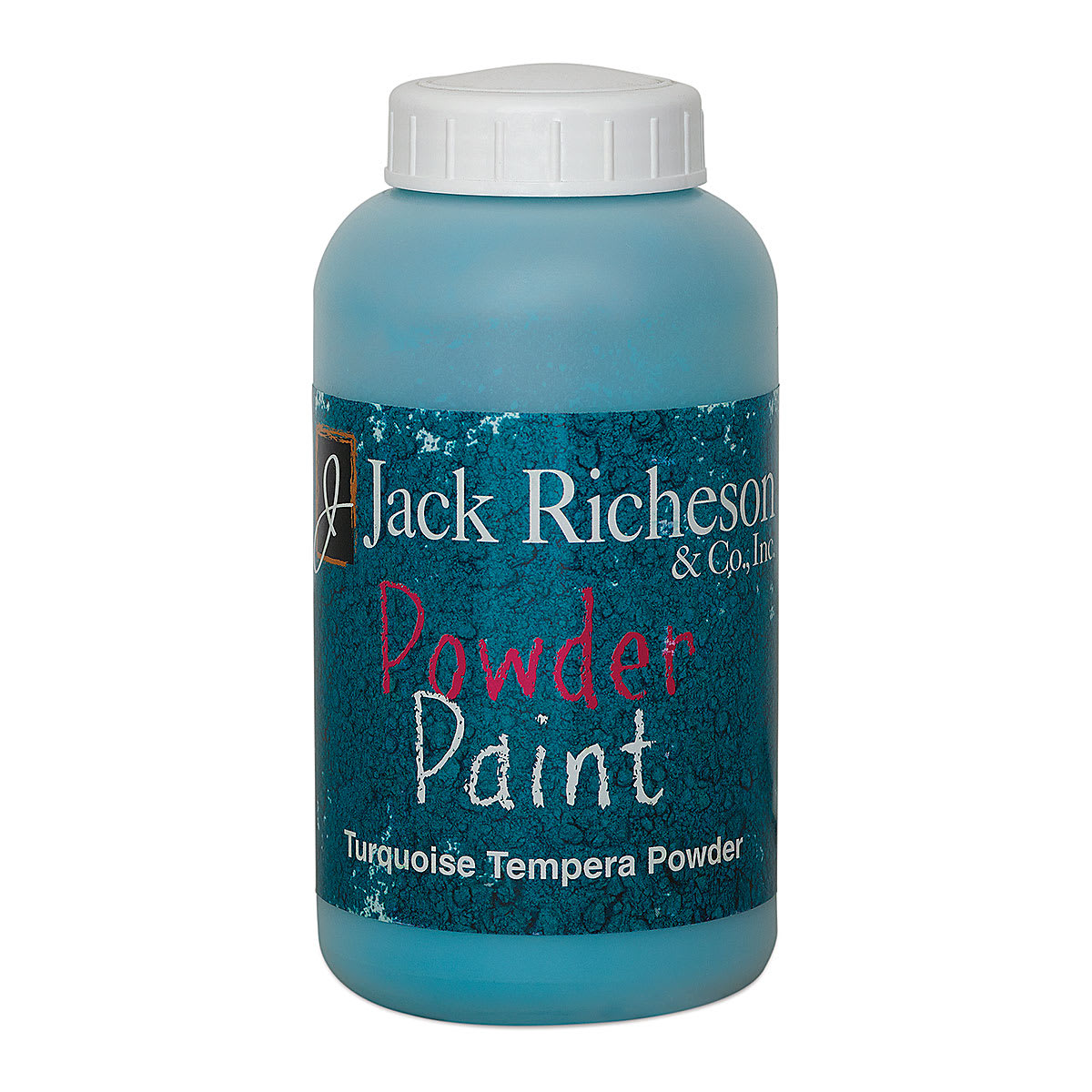Richeson Powder Tempera Paint - Turquoise, 1 lb jar