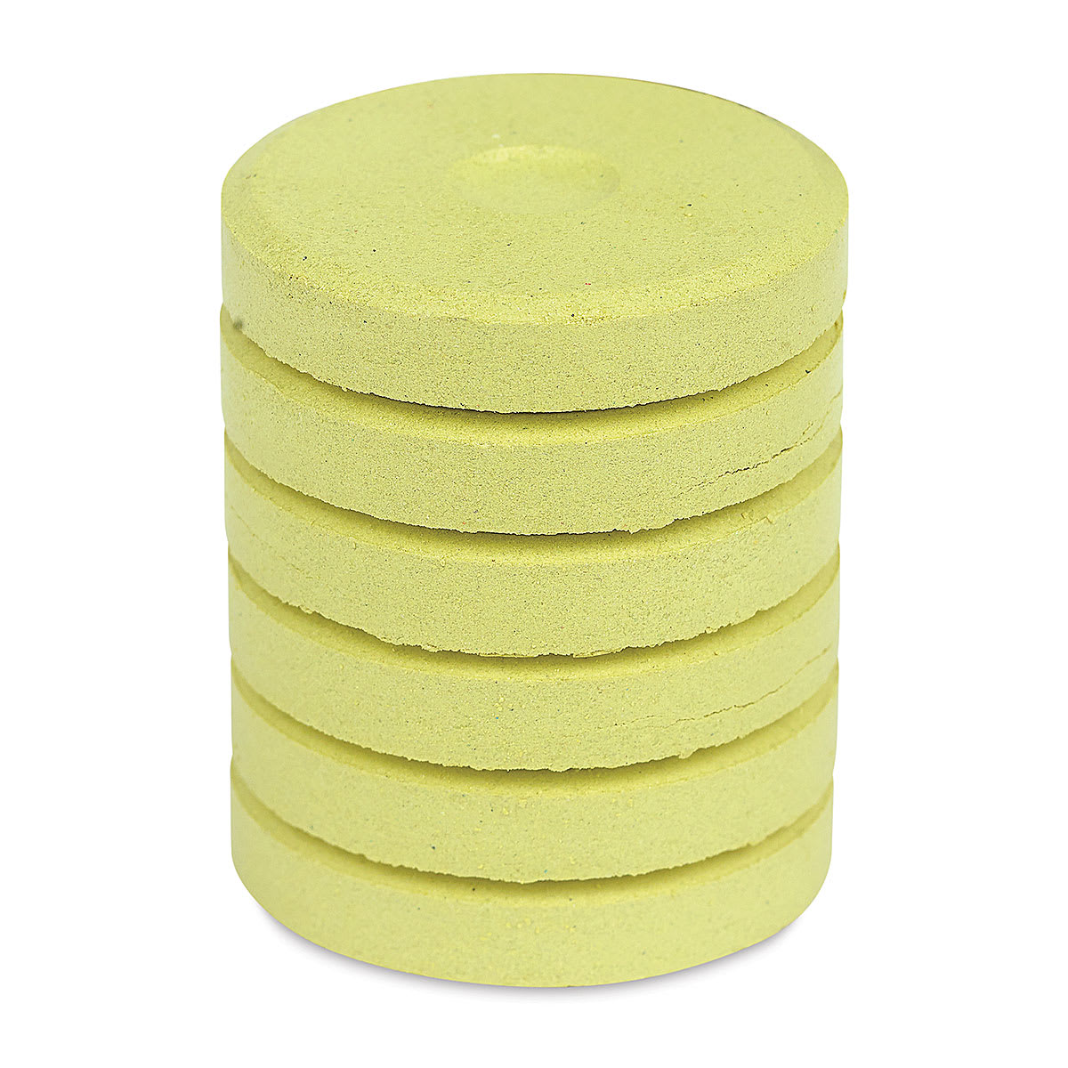 Richeson Tempera Cakes - Yellow Gold Metallic, Pkg of 6