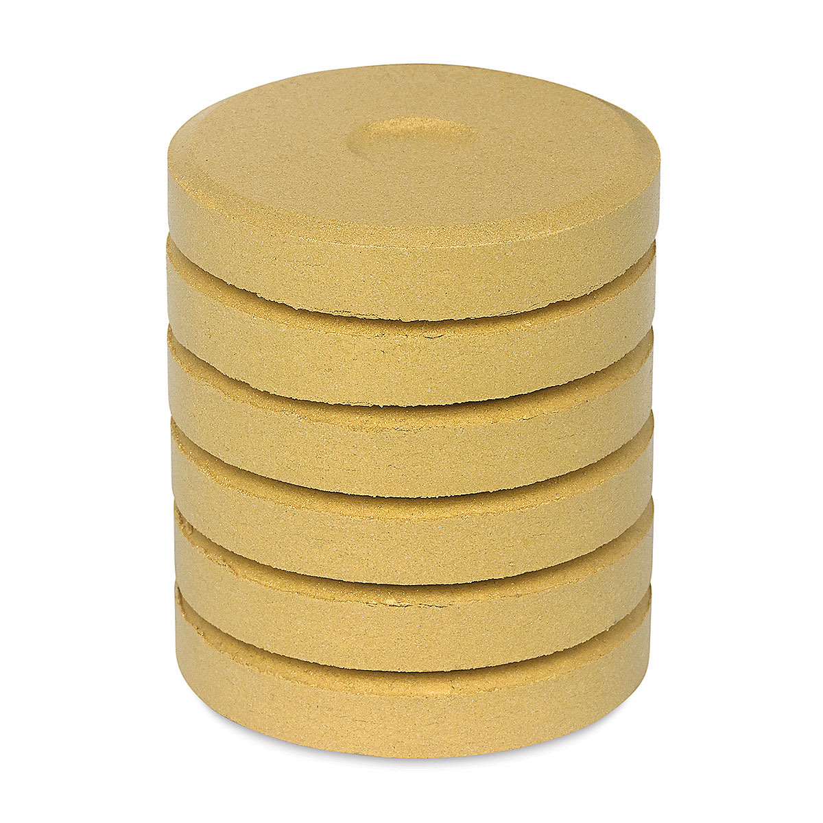 Richeson Tempera Cakes - Gold Metallic, Pkg of 6