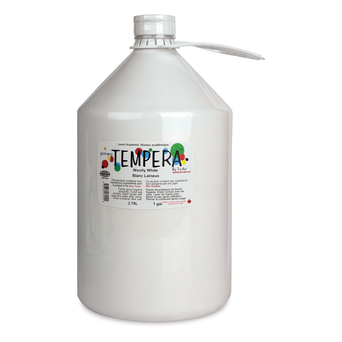 Tri-Art Liquid Tempera - White, 3.78 L