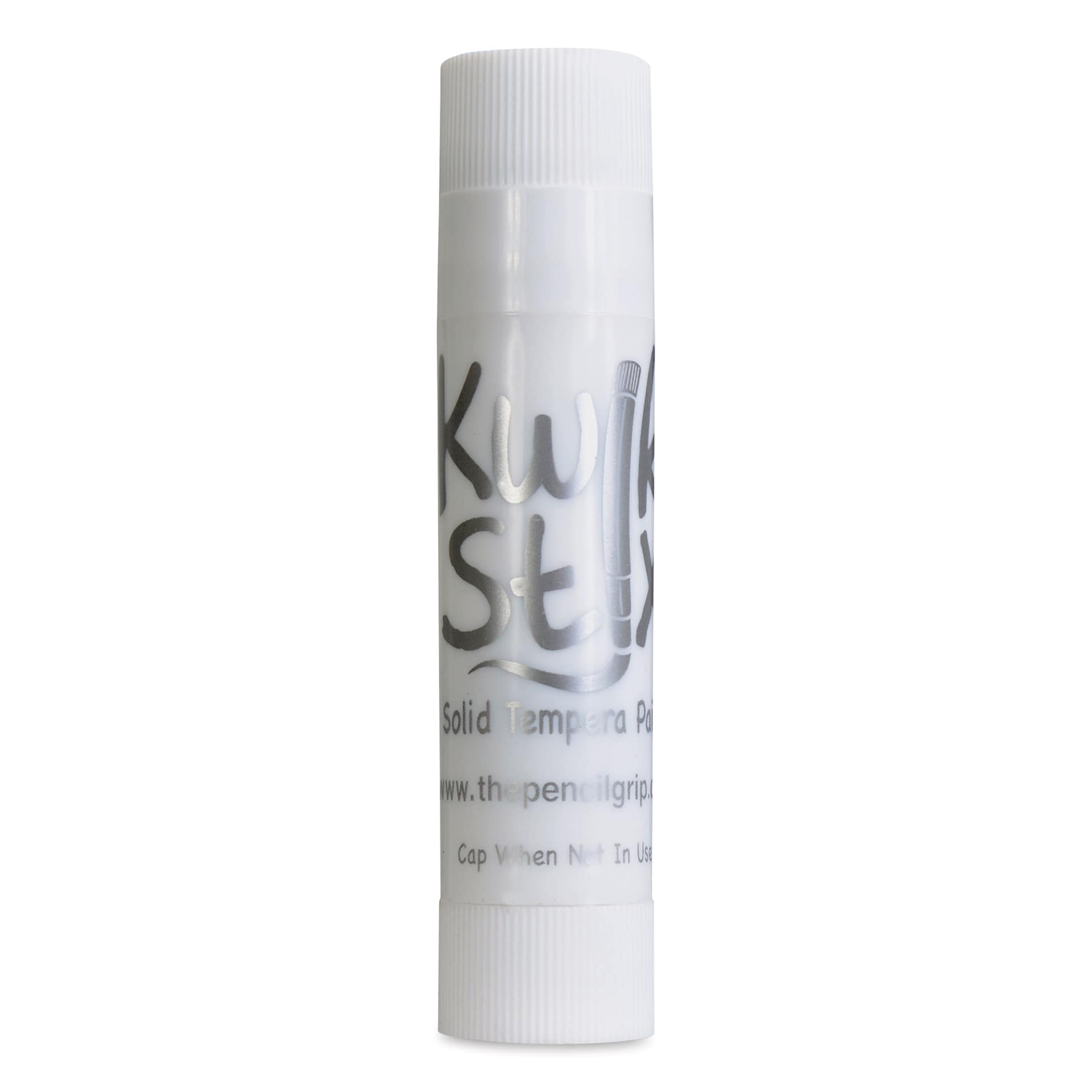 Kwik Stix Tempera Paint Sticks - White single stick