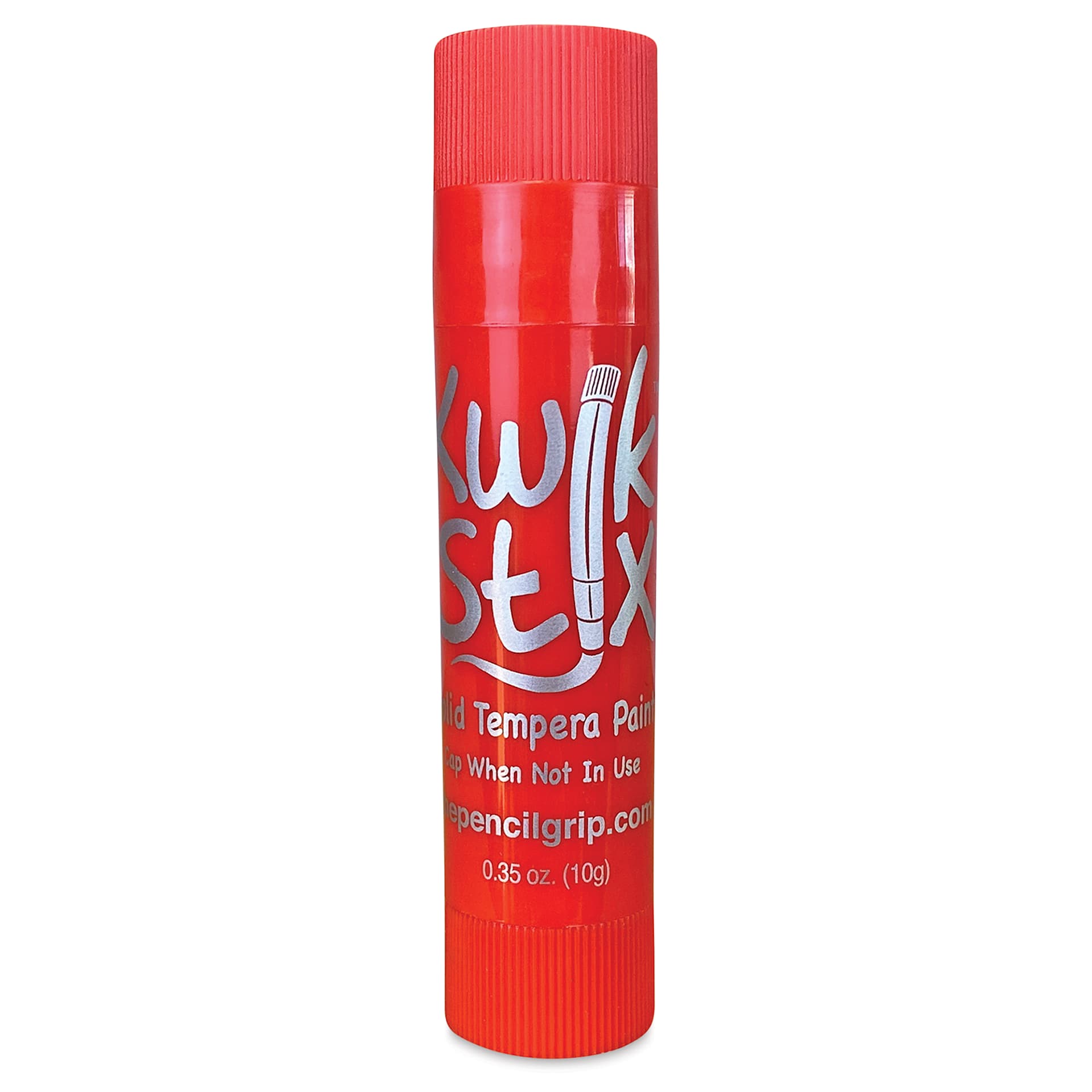 Kwik Stix Tempera Paint Sticks - Red single stick