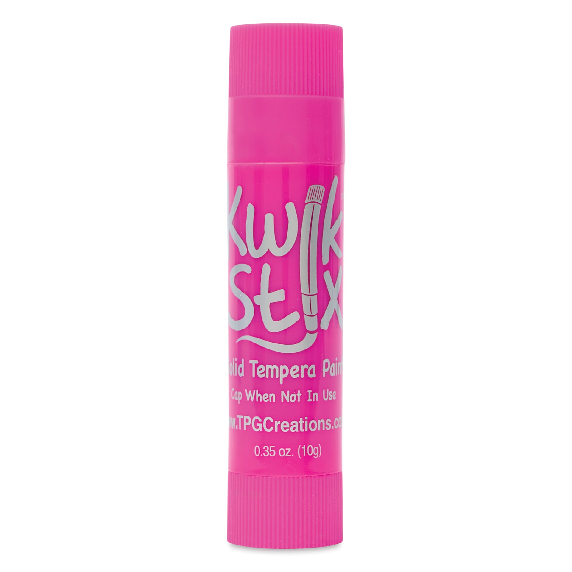 Kwik Stix Tempera Paint Sticks - Set of 12, Pink stick front