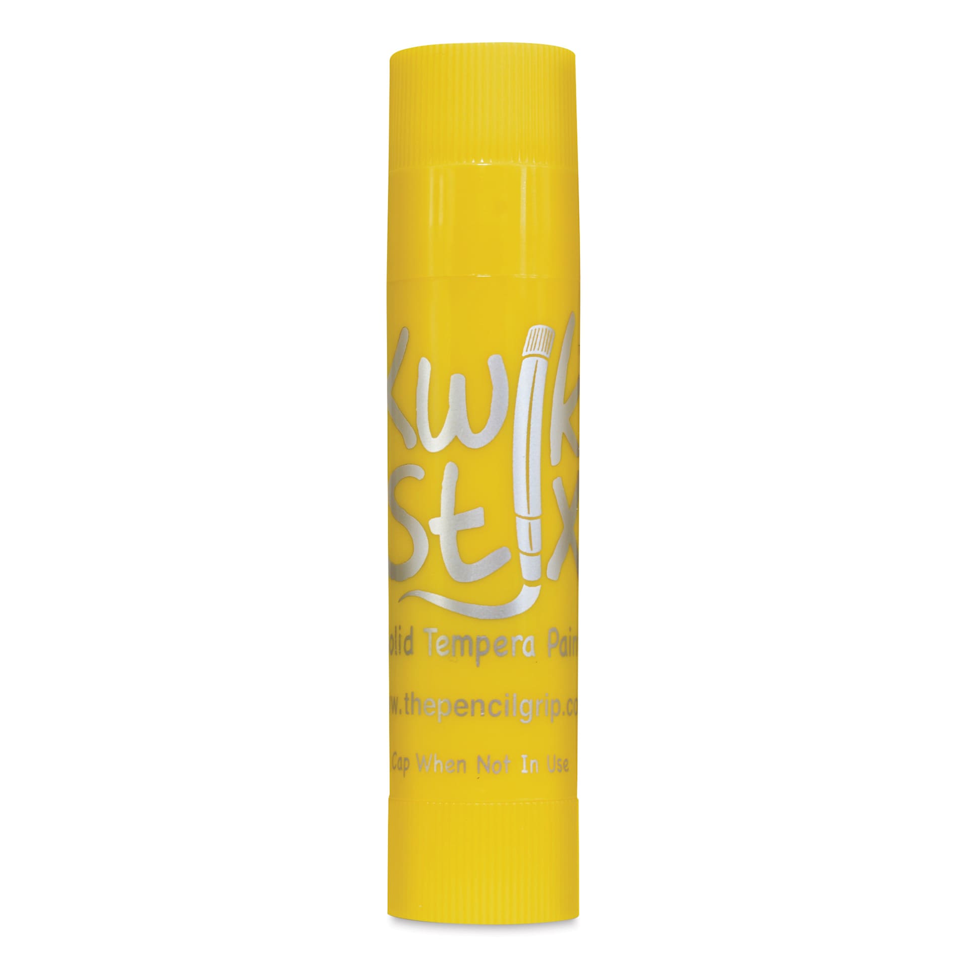 Kwik Stix Tempera Paint Sticks - Yellow single stick
