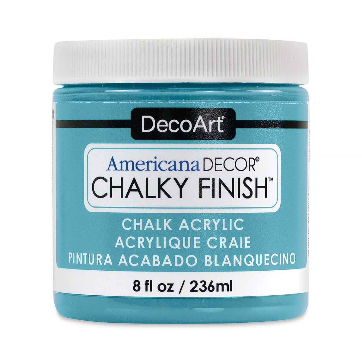 DecoArt Americana Decor Chalky Finish Paint - Escape, 8 oz jar