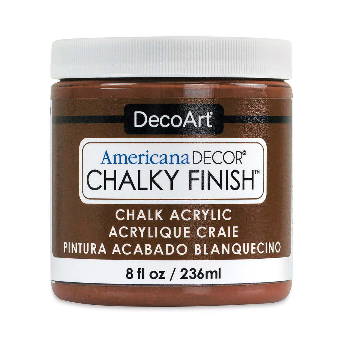 DecoArt Americana Decor Chalky Finish Paint - Rustic, 8 oz jar