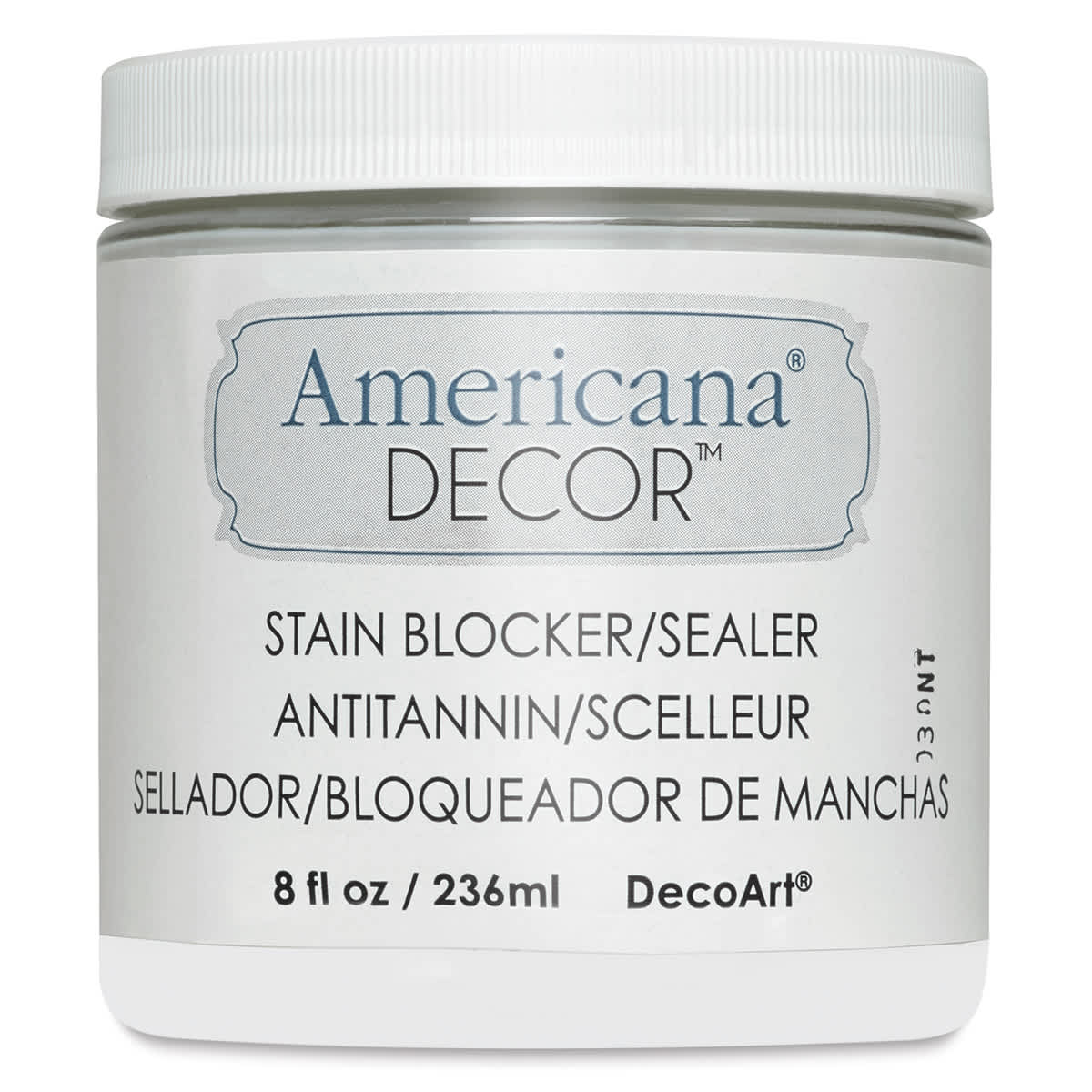 DecoArt Americana Decor Stain Blocker and Sealer, 8 oz jar