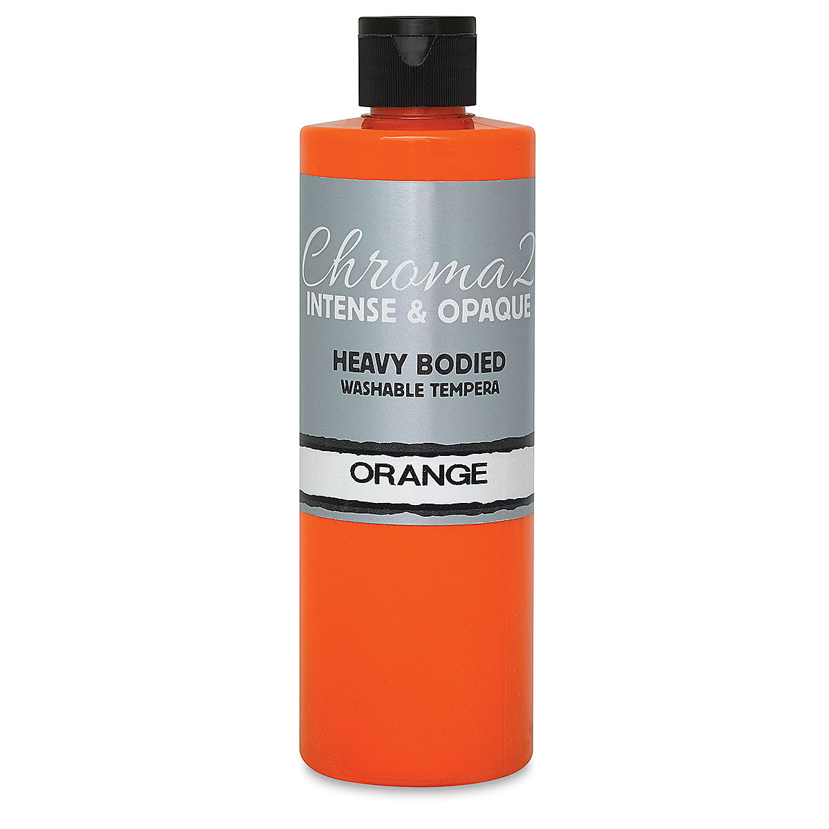 Chroma 2 Washable Tempera - 16 oz Bottle, Orange