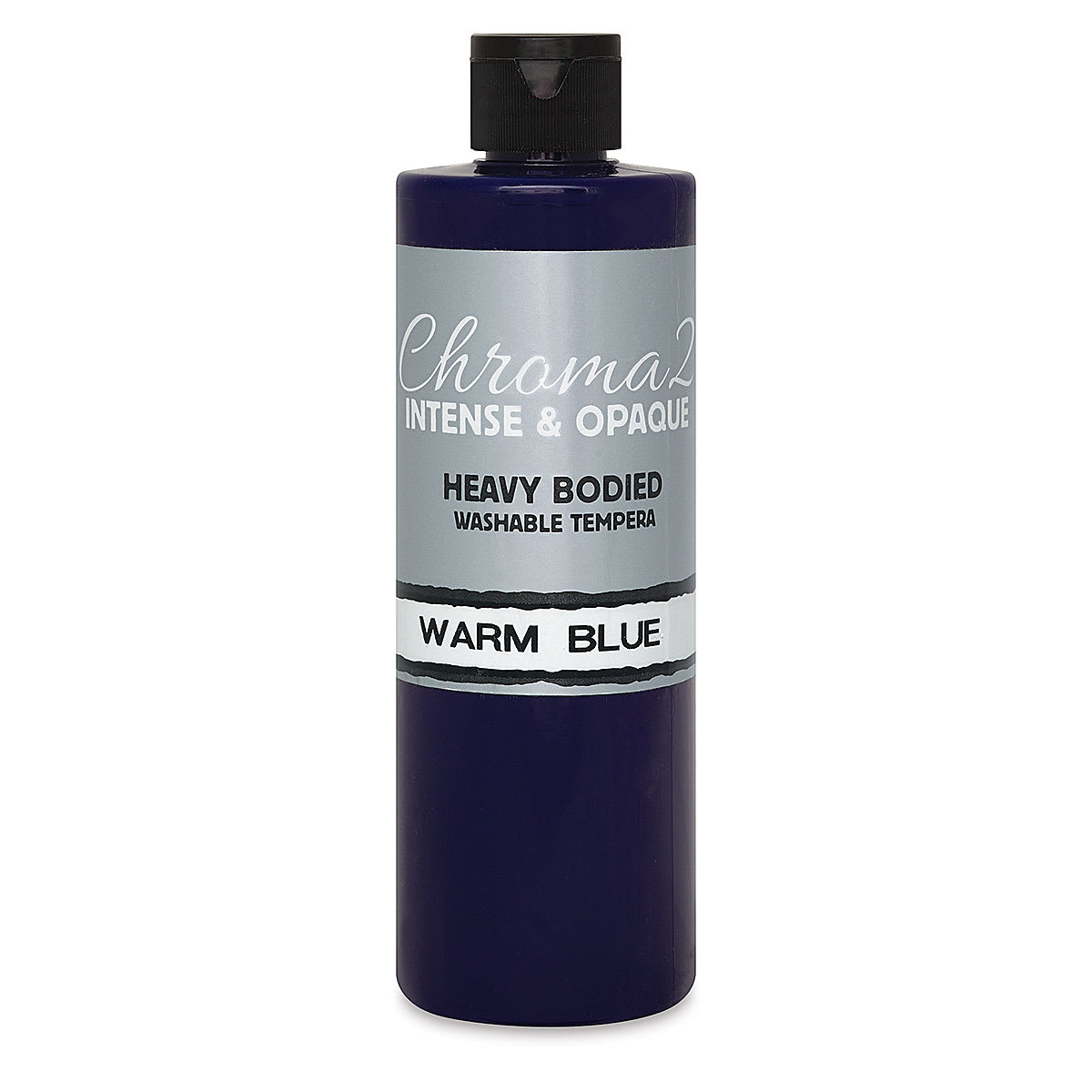 Chroma 2 Washable Tempera - 16 oz Bottle, Warm Blue