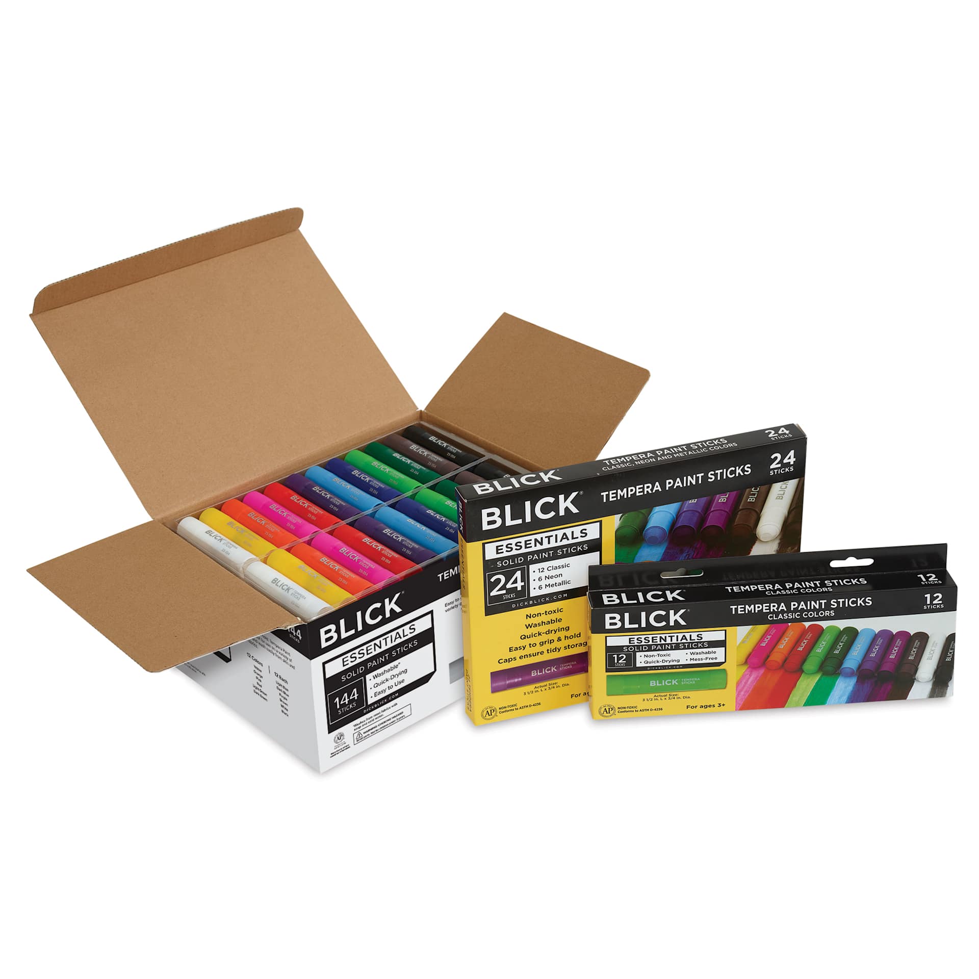 Blick Essentials Tempera Paint Stick Sets