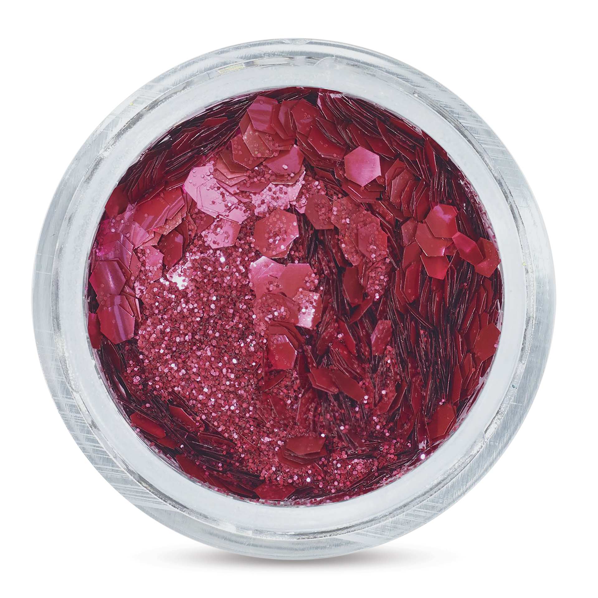 Snazaroo Bio Glitter Kit - Red (Close-up of Glitter)