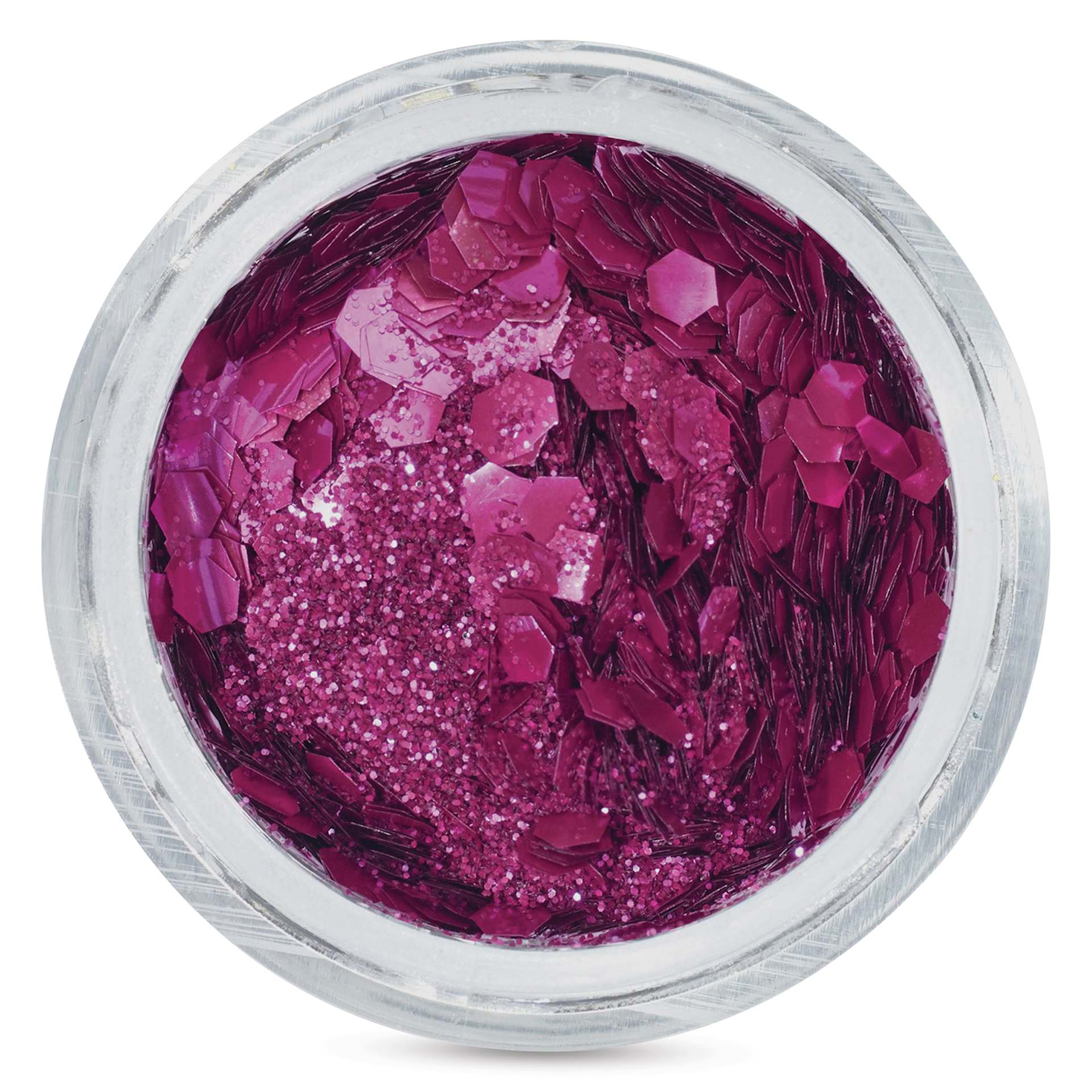 Snazaroo Bio Glitter Kit - Fuchsia (Close-up of Glitter)
