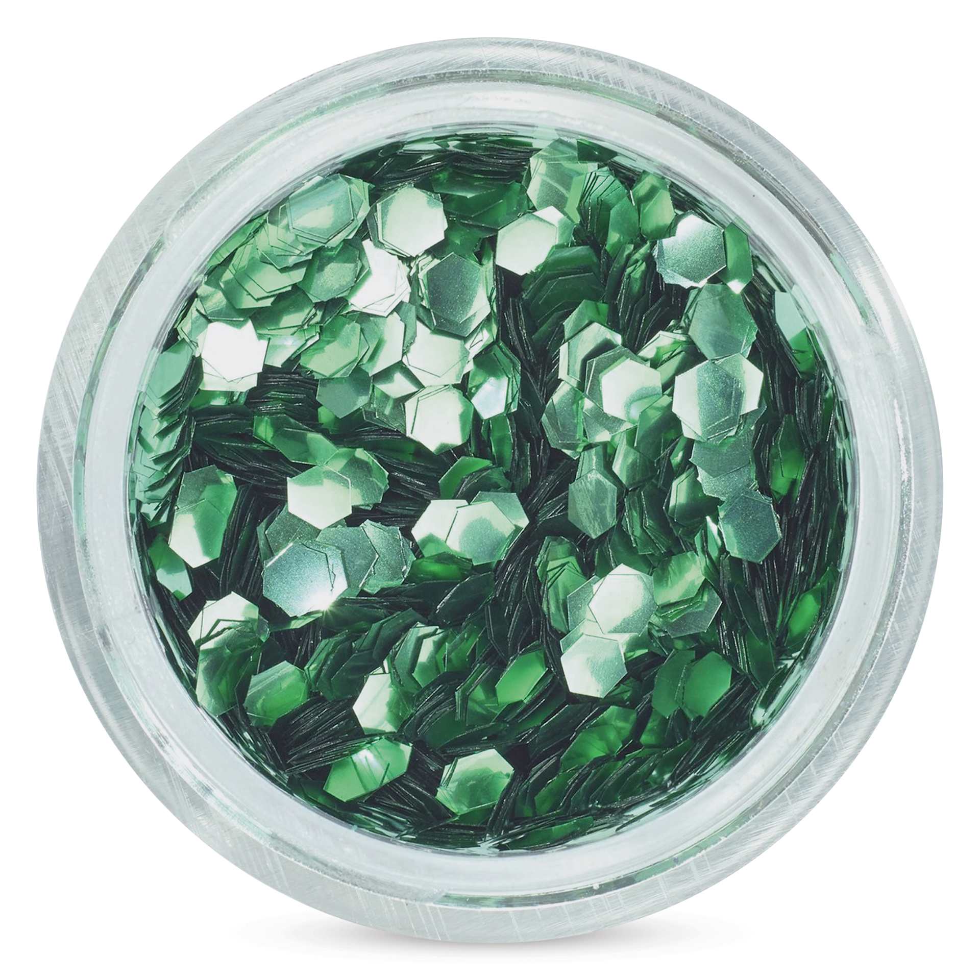 Snazaroo Face & Body Bio Glitter - Green, Chunky, 3 g