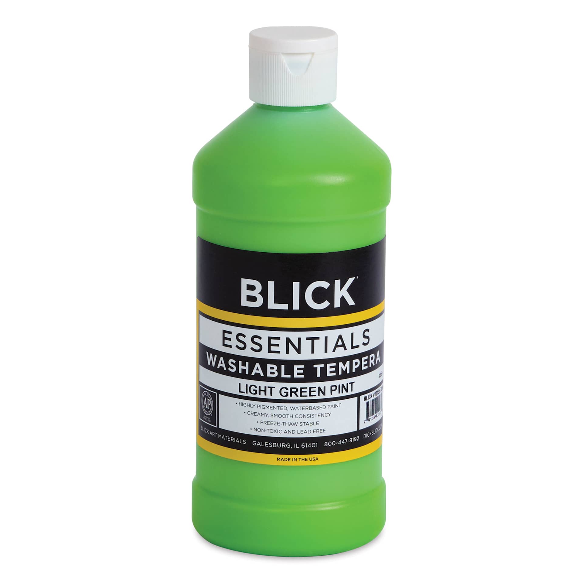 Blick Washable Tempera Paint - Light Green, 16 oz