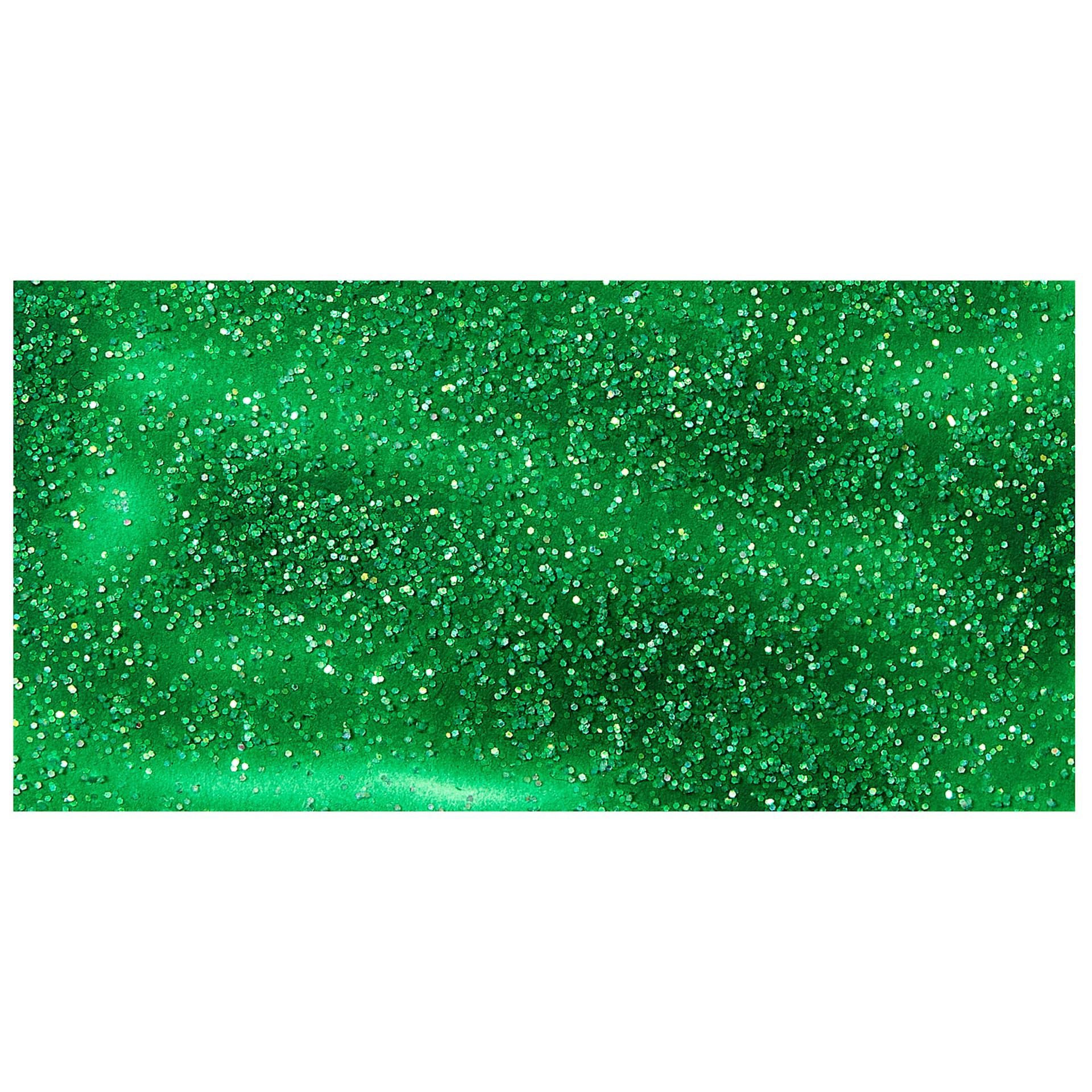 Chroma Glitter Tempera Paint - Green Glitter swatch