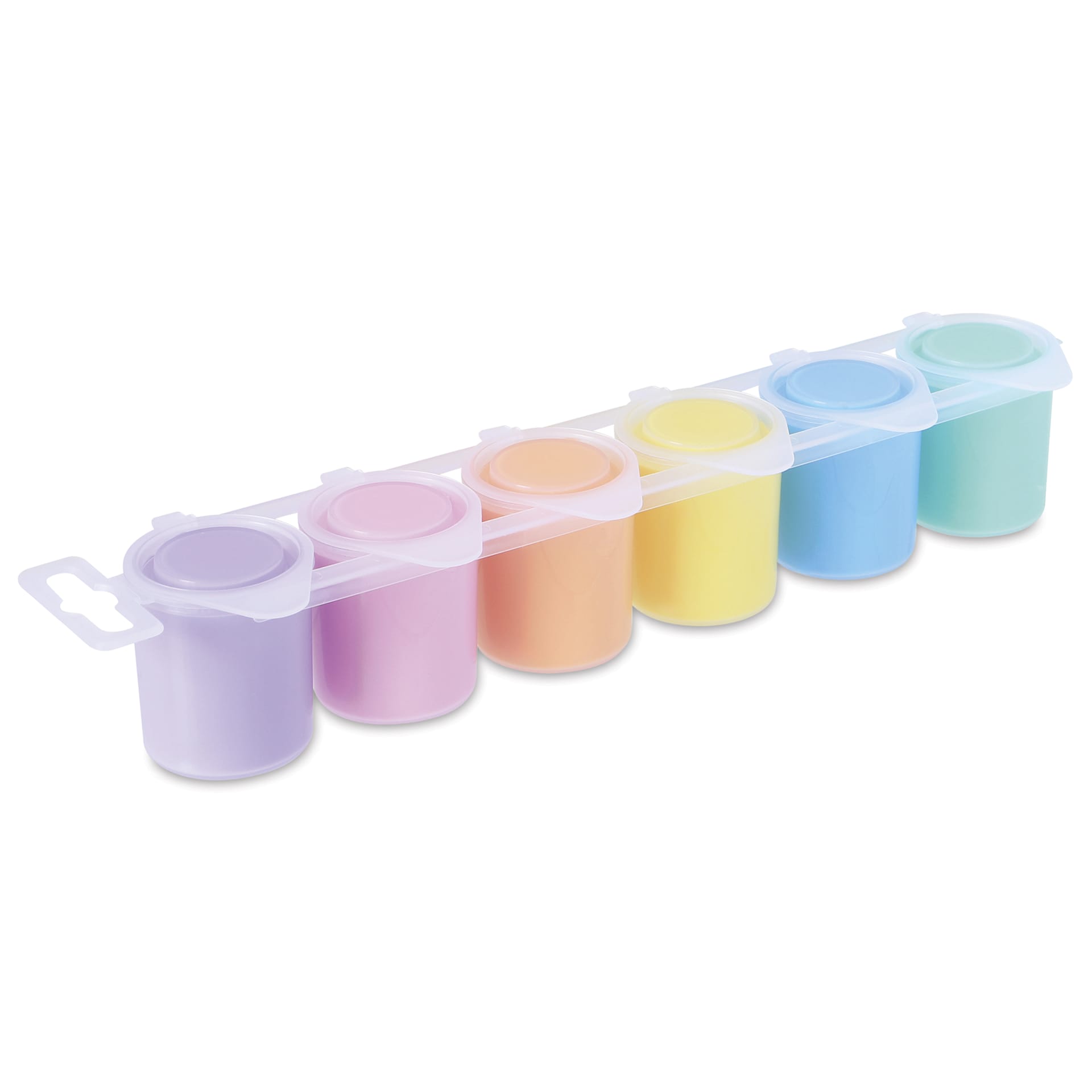 Primo Premium Tempera Paints - Set of 6, Pastel Colors, 25 ml