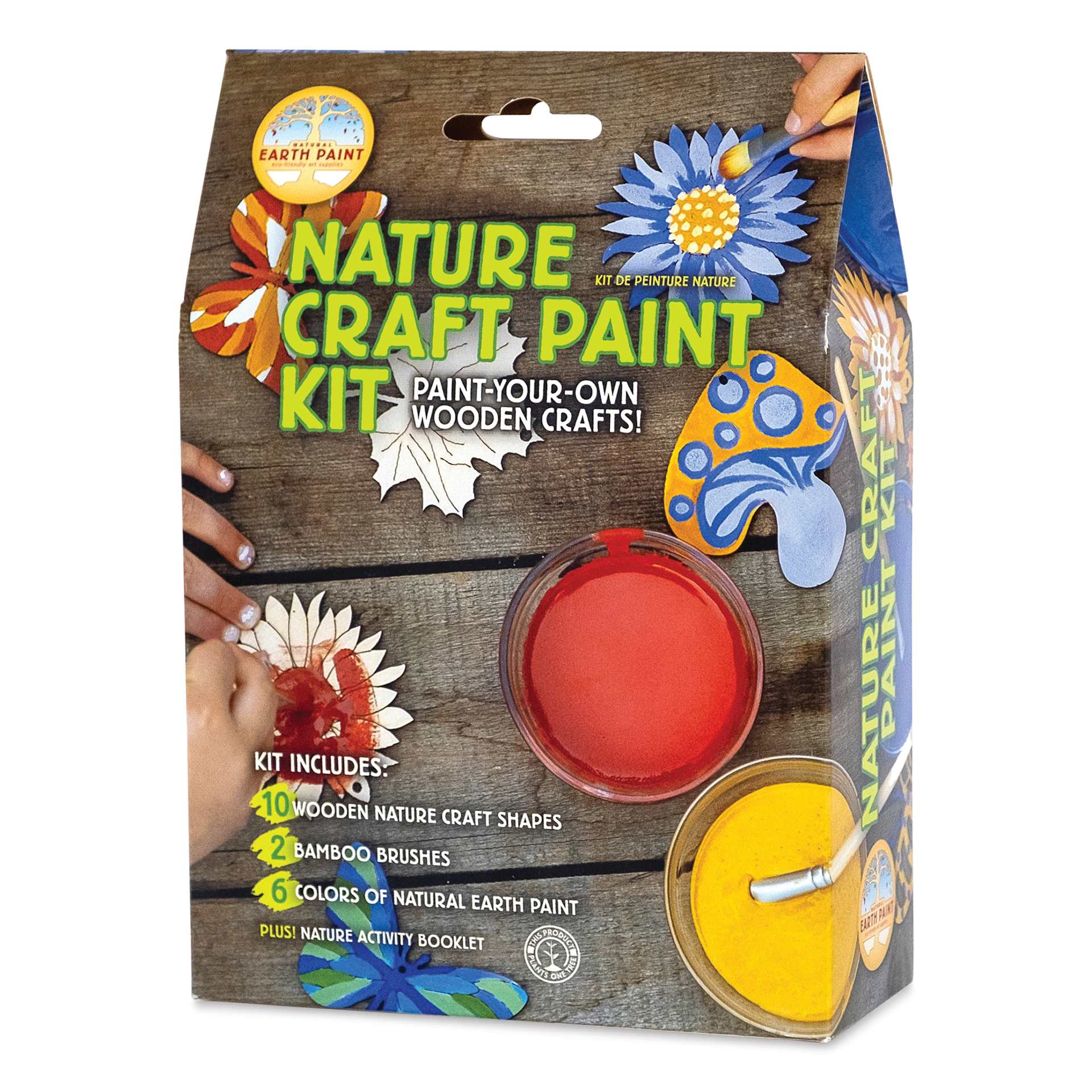 Natural Earth Paint Tempera Paint Powder - Nature Craft Kit in package
