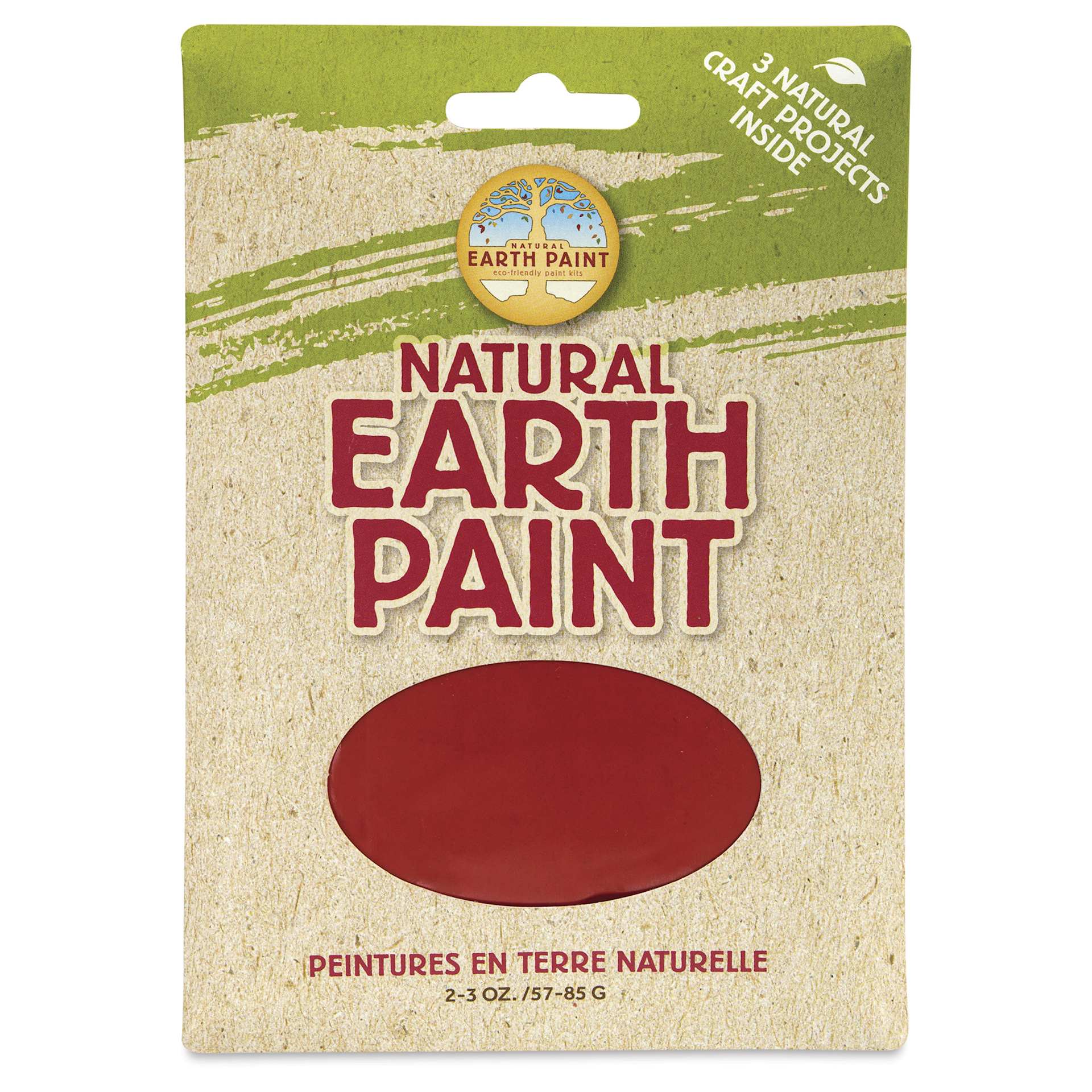 Natural Earth Paint Tempera Paint Powder - Red (Venetian Red), 3 oz