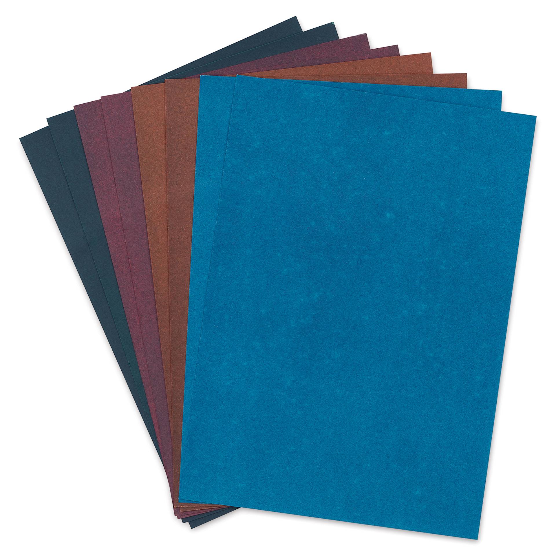 House of Marbles Sunshine Print Paper Kit, after sun exposure