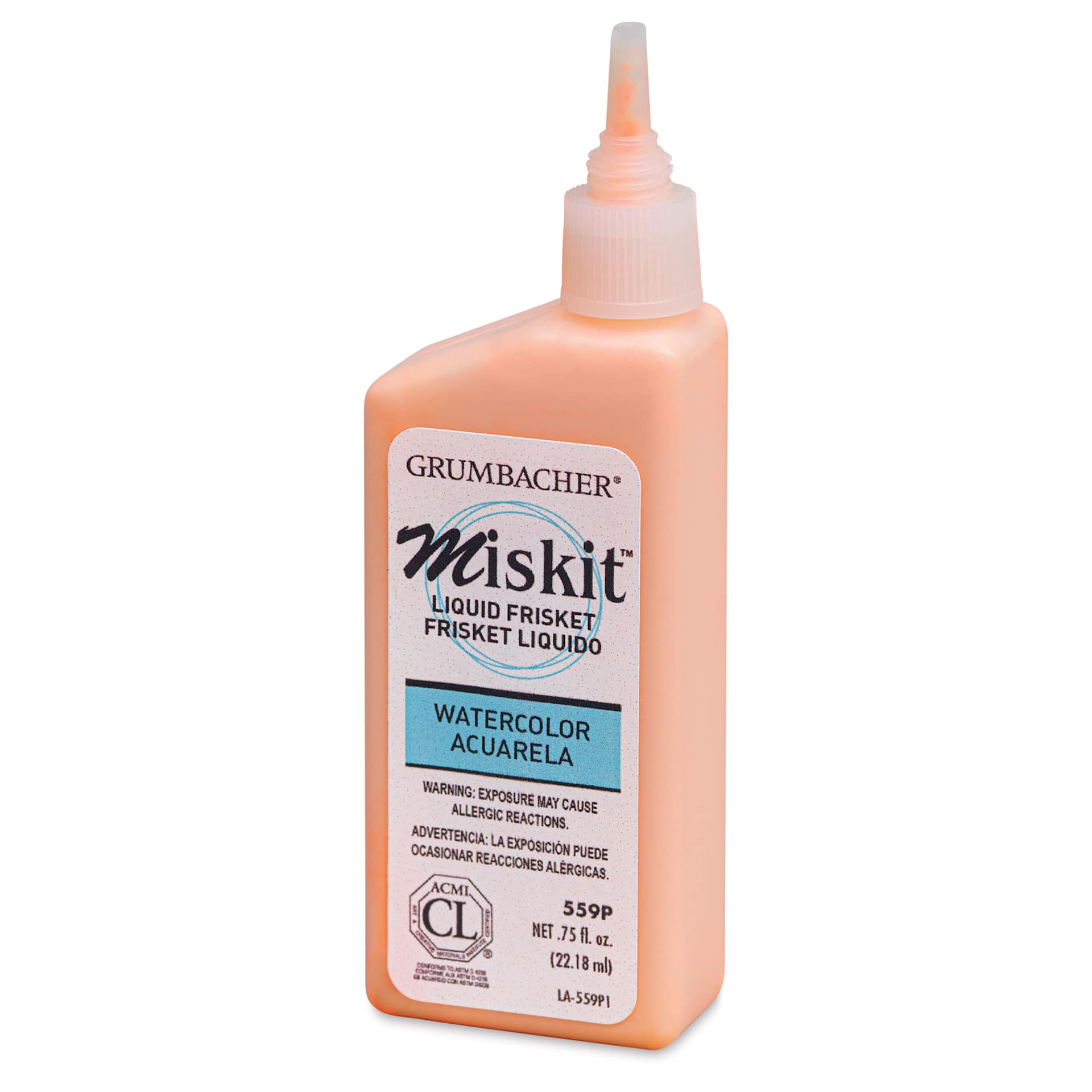 Grumbacher Miskit Friskit - 0.75 oz bottle, lid off