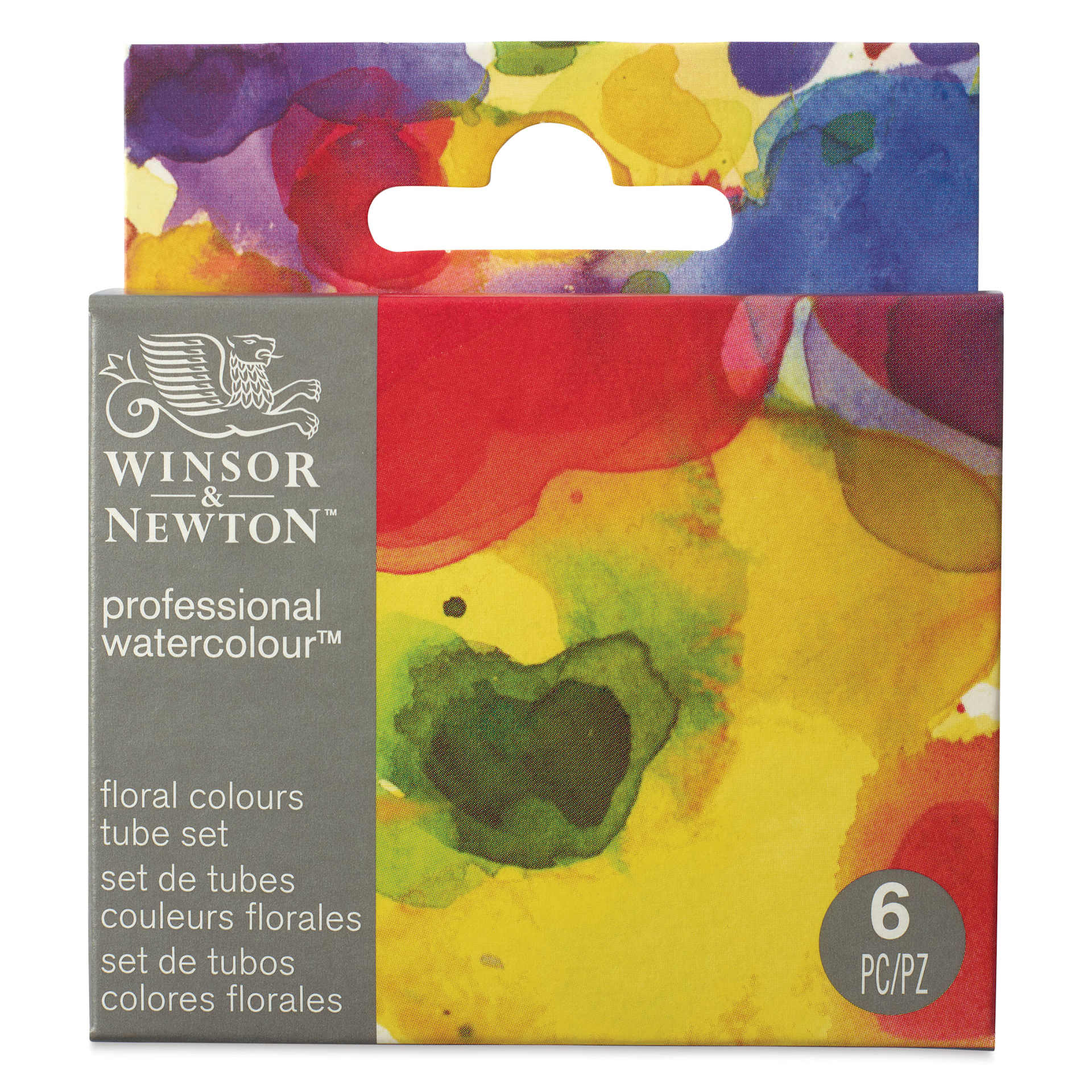 Winsor & Newton Professional Watercolor -  Set of 6, Floral Colors, 5 ml