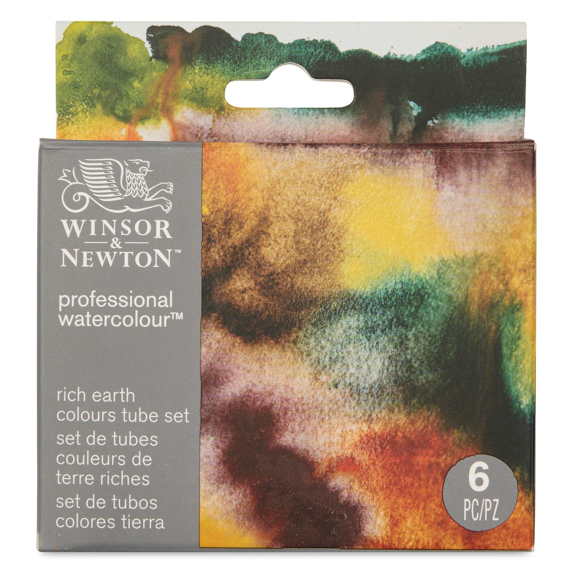 Winsor & Newton Professional Watercolor - Set of 6, Rich Earth front of package