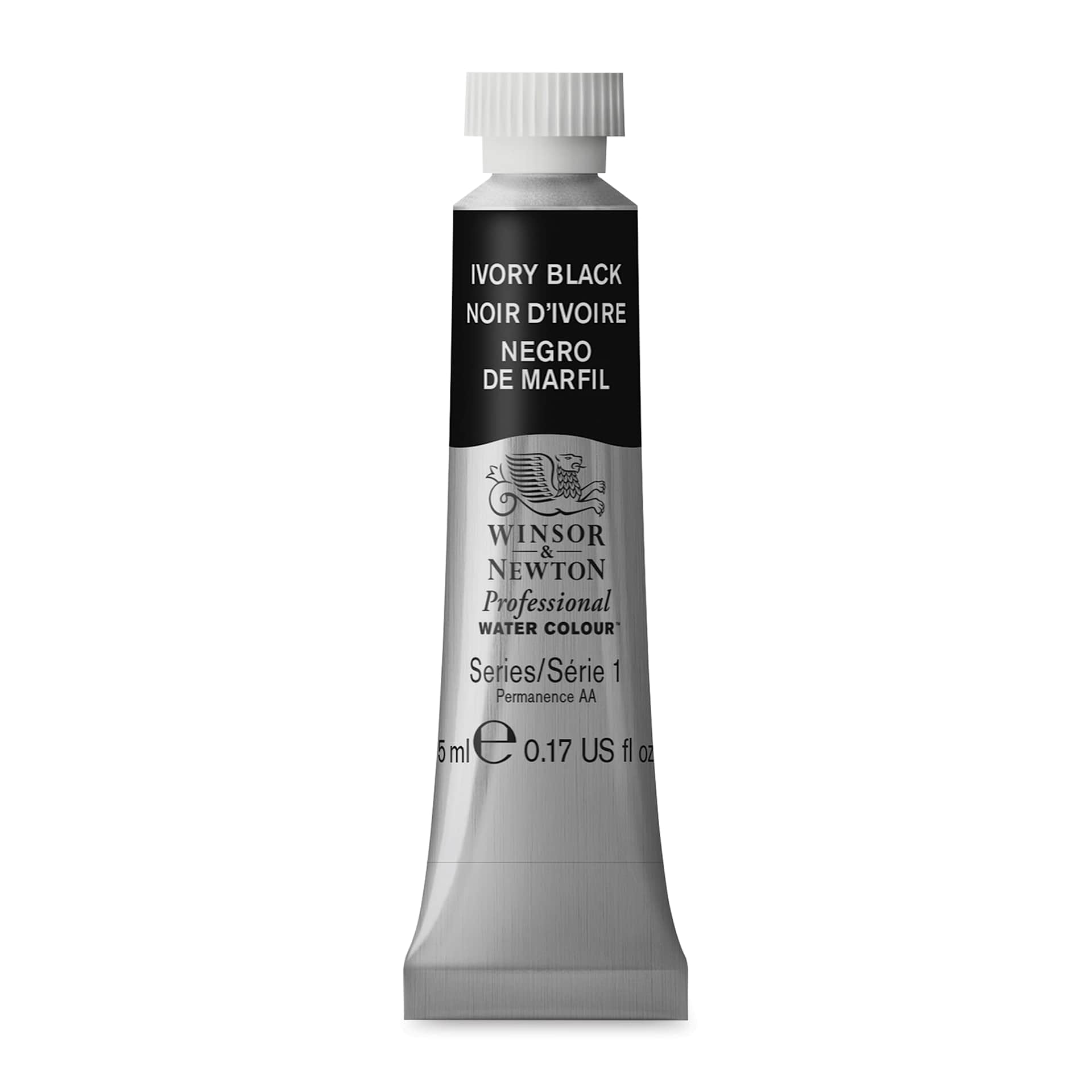 Winsor & Newton Professional Watercolor - Ivory Black, 5 ml Tube