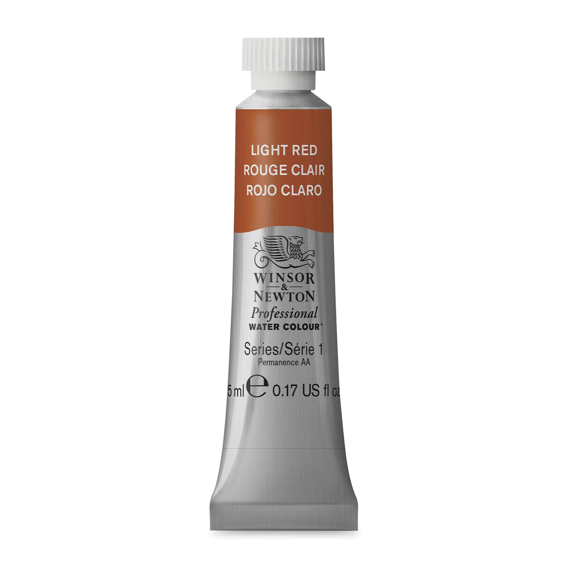 Winsor & Newton Professional Watercolor - Light Red, 5 ml Tube