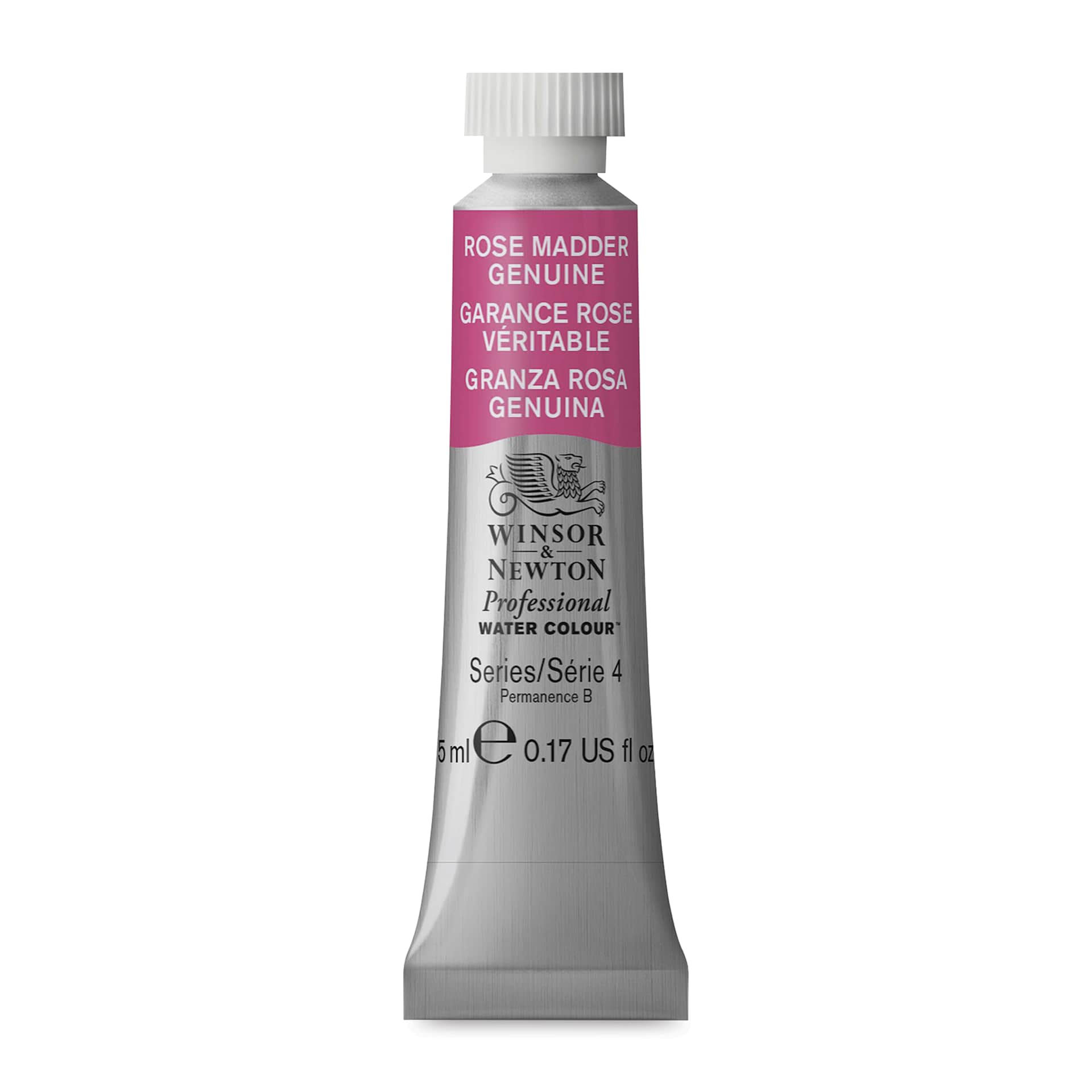 Winsor & Newton Professional Watercolor - Rose Madder Genuine, 5 ml Tube Winsor & Newton Professional Watercolor - Rose Madder Genuine, 5 ml Tube