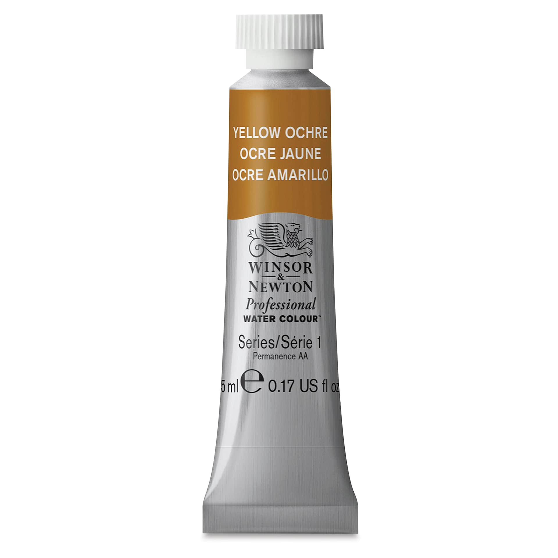 Winsor & Newton Professional Watercolor - Yellow Ochre, 5 ml Tube